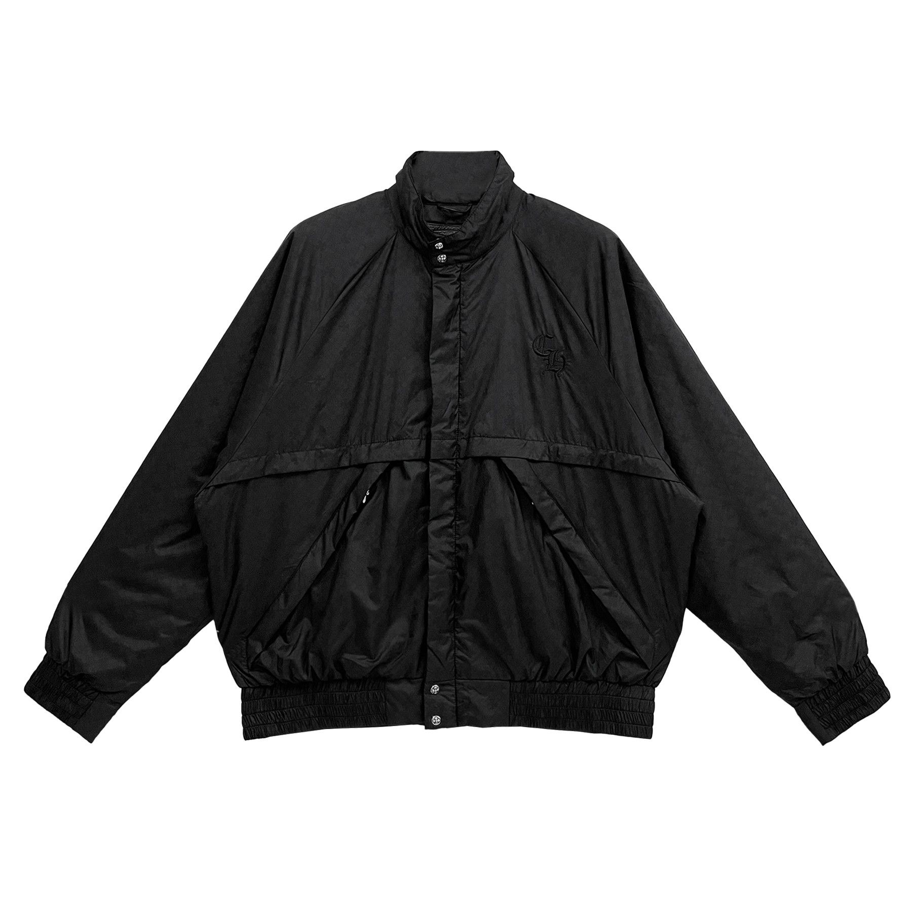 Chrome Hearts Chrome Hearts Tonal Monogram Cross Pattern Quilted Jacket Size US M / EU 48-50 / 2 - 1 Thumbnail