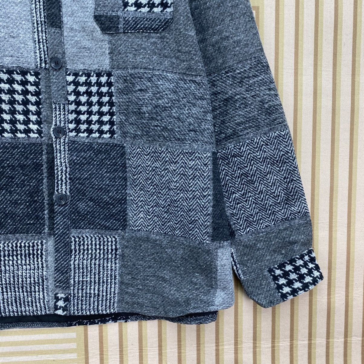 Japanese Brand 🐐Japanese Brand Change Well Old Work Pachtwork Shirt Jacket Size US M / EU 48-50 / 2 - 5 Thumbnail