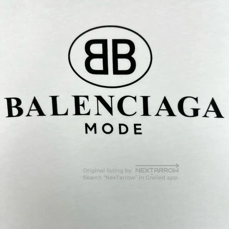Balenciaga Balenciaga Letter Logo Short Sleeve T-Shirt, Female S size Size US S / EU 44-46 / 1 - 3 Thumbnail
