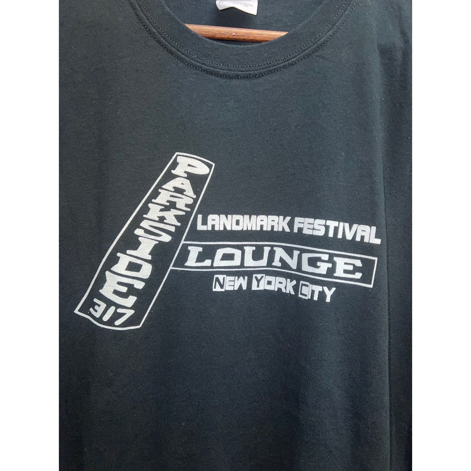 Gildan Vintage Parkside Shirt 317 Landmark Festival Lounge NYC XL Size US XL / EU 56 / 4 - 2 Thumbnail