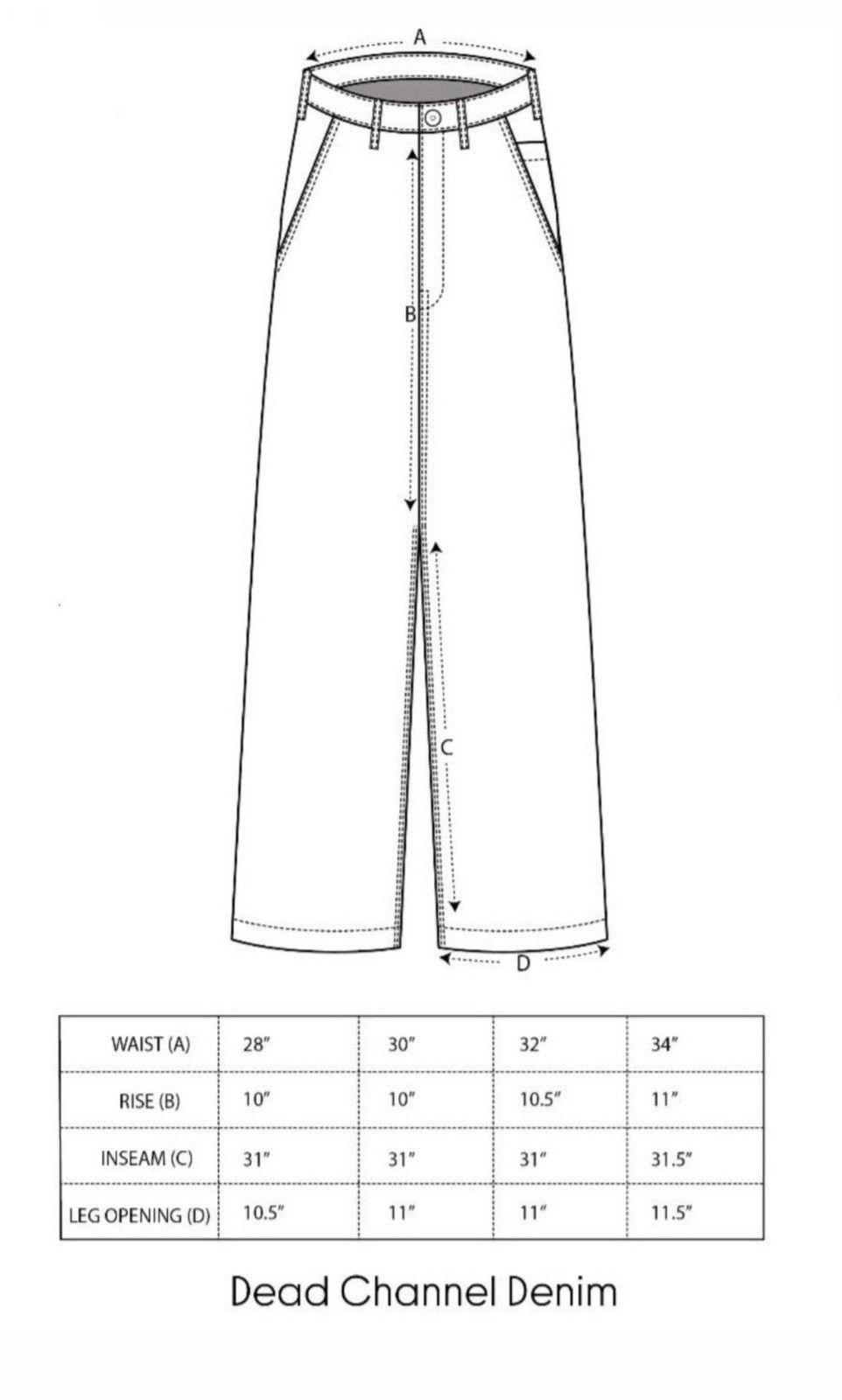 Other Colourtrax Dead Channel Denim Size US 30 / EU 46 - 8 Thumbnail