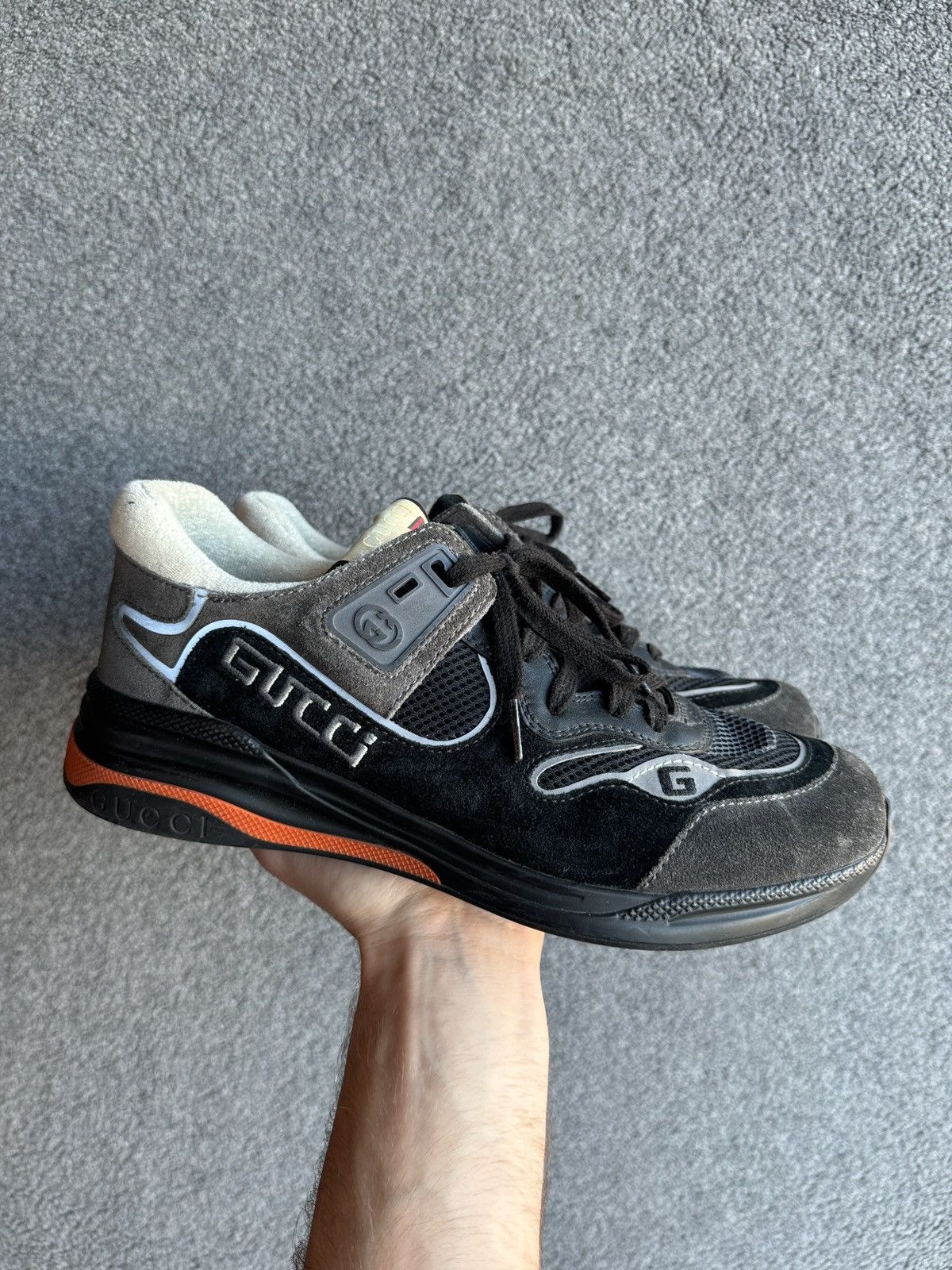 Gucci Gucci Man Sneakers 798562AADUT 9567 Size UK 9.5 | Grailed
