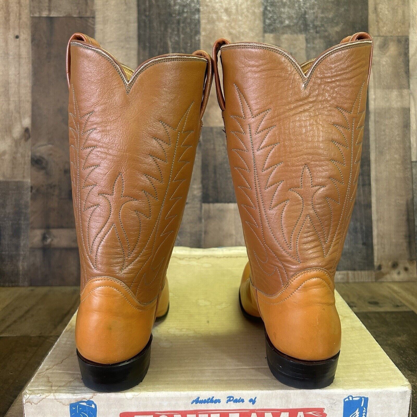 Tony Lama Tony Lama Vintage Gold Label Western Cowboy Boots Womens 6 A Size US 6 / IT 36 - 8 Thumbnail