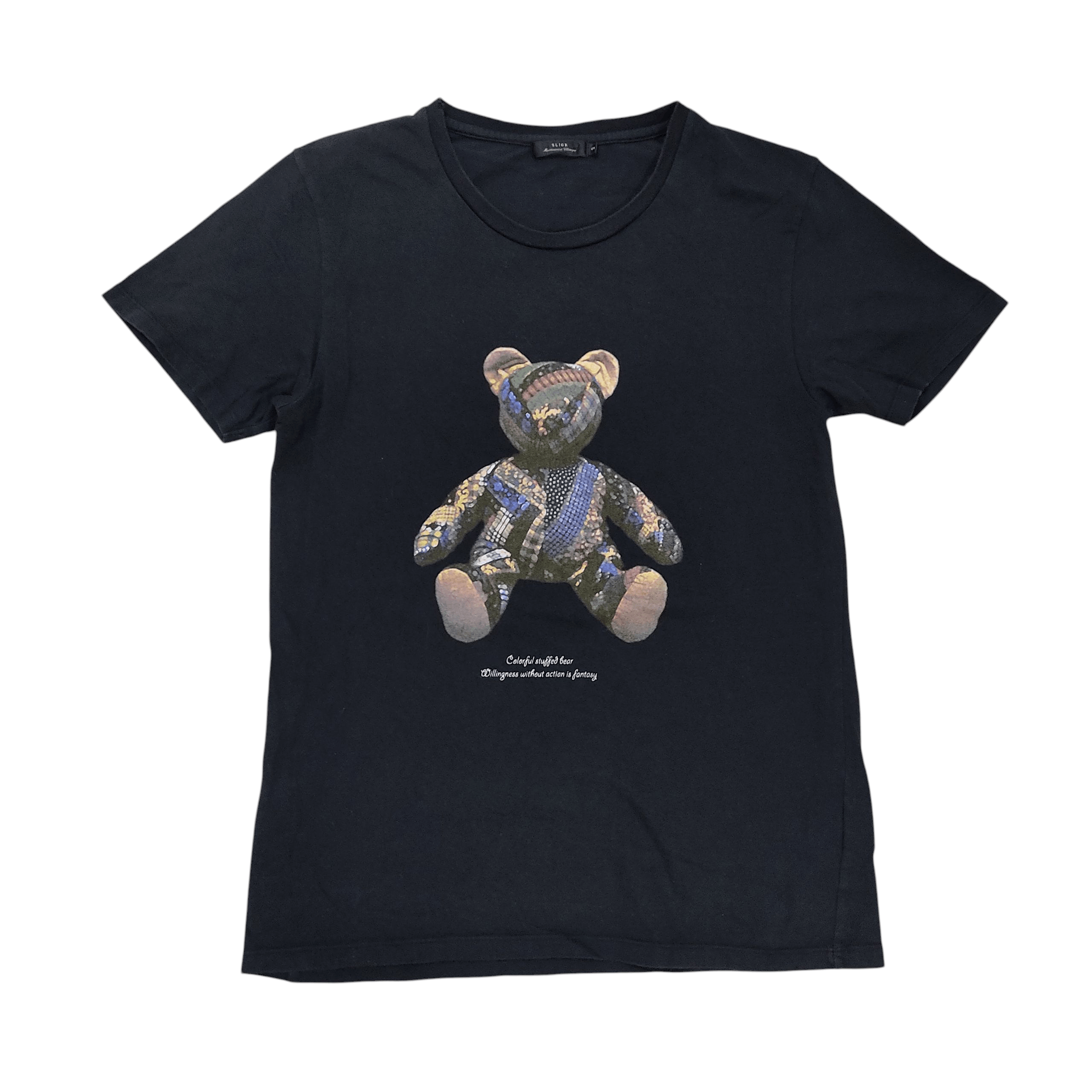 Slick SLICK Colourful Stuffed Bear Black Tee Size US S / EU 44-46 / 1 - 2 Thumbnail