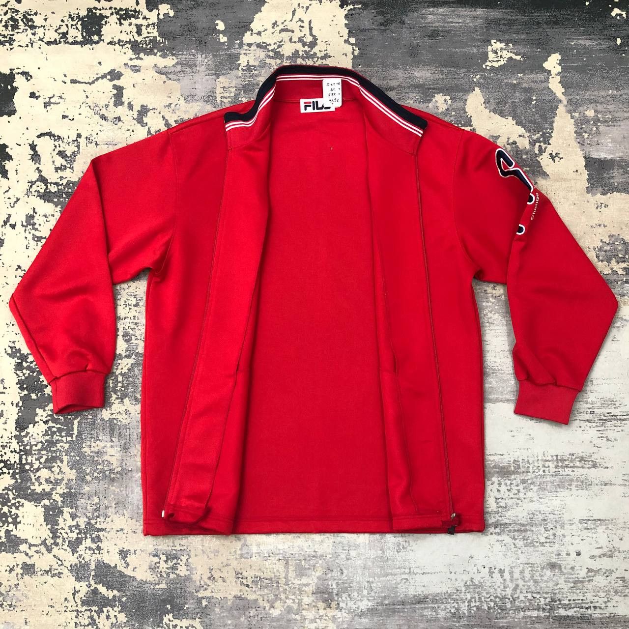 Fila Y576 FILA ONE SET JACKET & TRACKSUIT PANTS Size US L / EU 52-54 / 3 - 6 Thumbnail