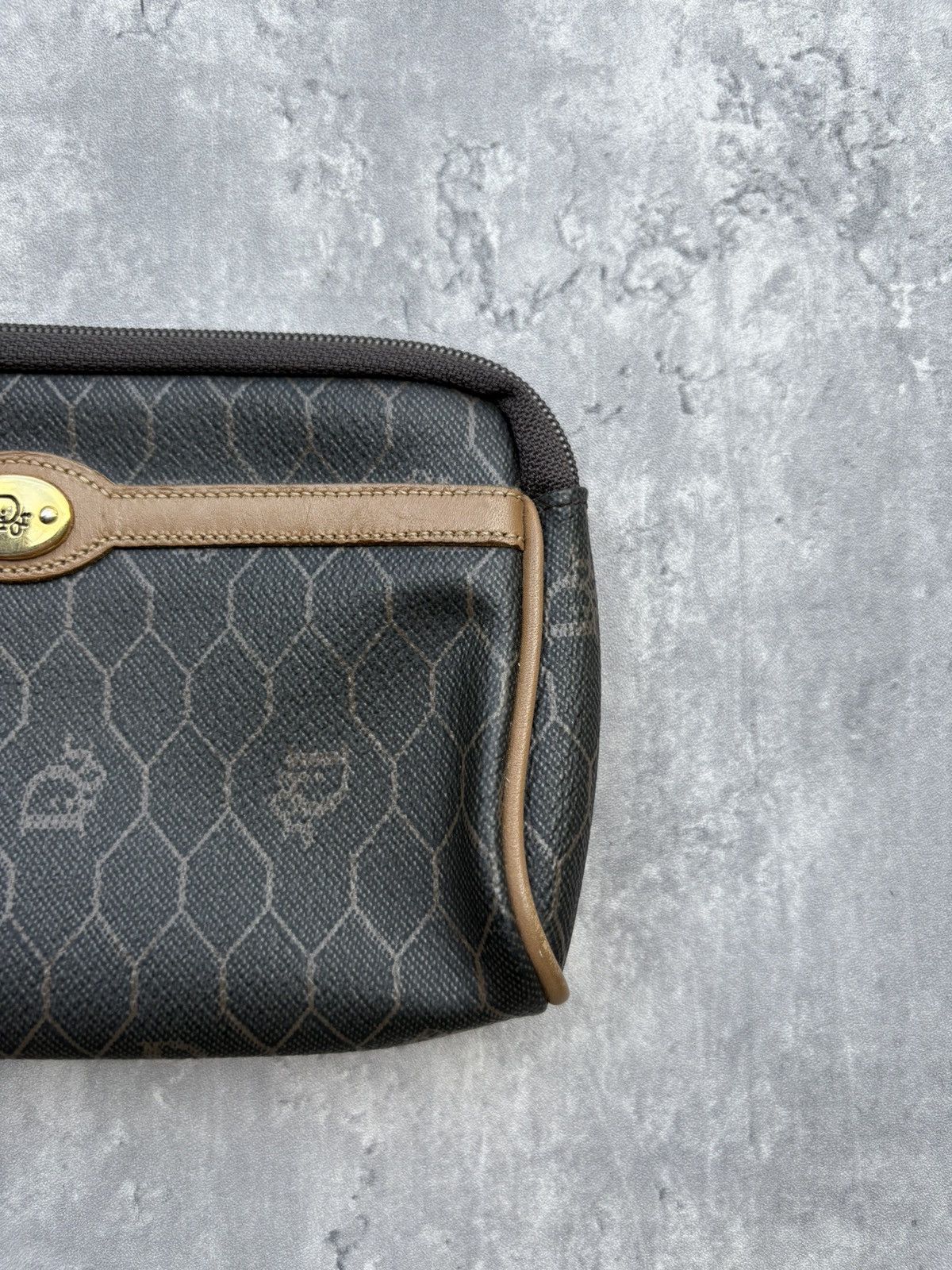 Dior Auth vintage Dior honeycomb Small pouch Size ONE SIZE - 2 Thumbnail