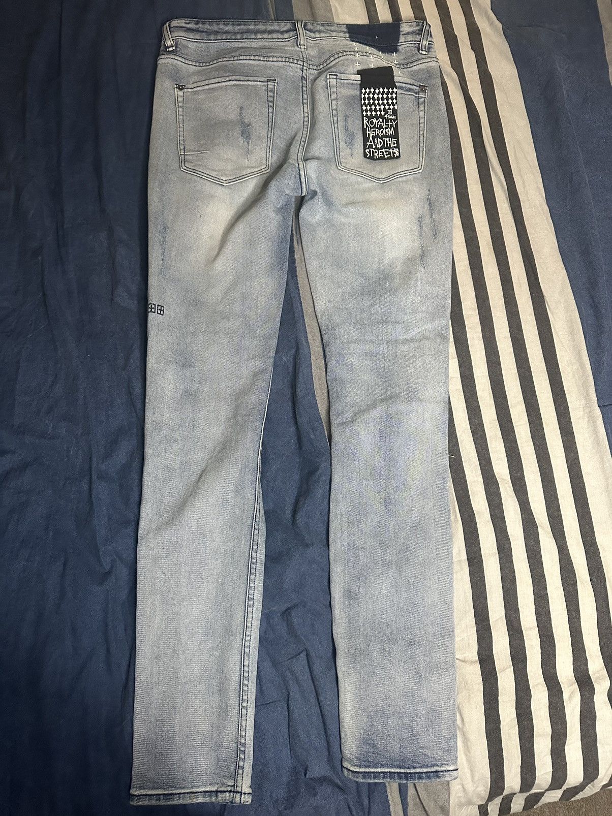 Ksubi Ksubi Van Winkle Trashed Dreams Men’s Jeans Size US 33 - 3 Thumbnail