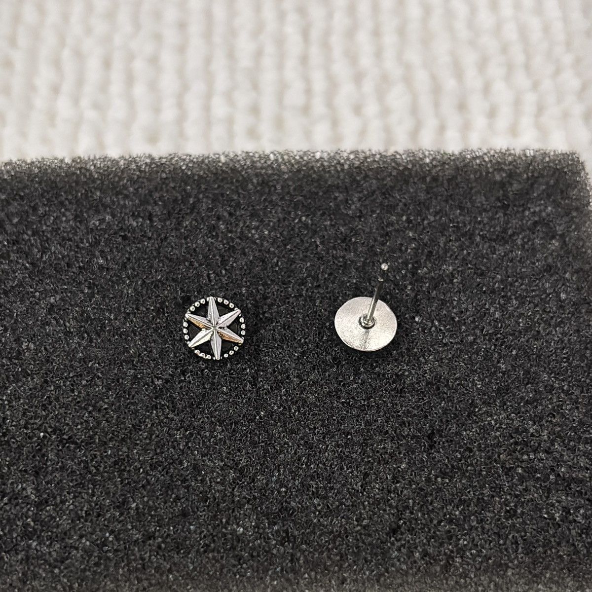 Other 7mm Small Star Stud Earrings for Men Women Hip Hop Unisex Size ONE SIZE - 2 Thumbnail