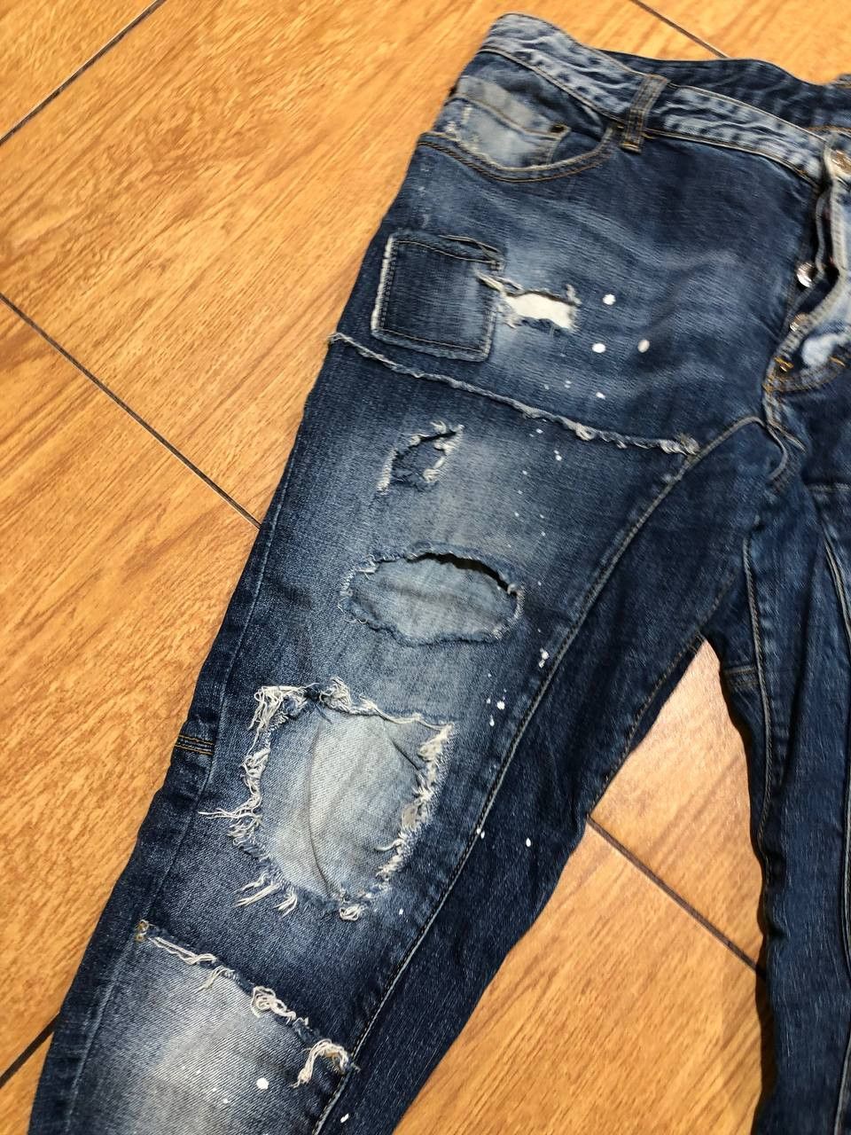Dsquared2 Skinny Jeans Dsquared2 Jeans Paint Splatter Mens Size US 36 / EU 52 - 7 Thumbnail