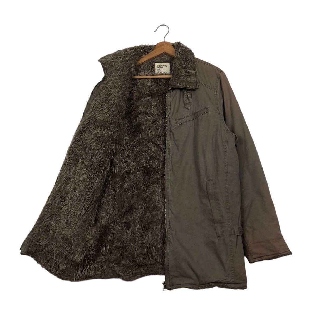 Japanese Brand × Vintage 📌Vintage Military Biker Jacket Burden Blanket Parka Style Size US M / EU 48-50 / 2 - 11 Thumbnail