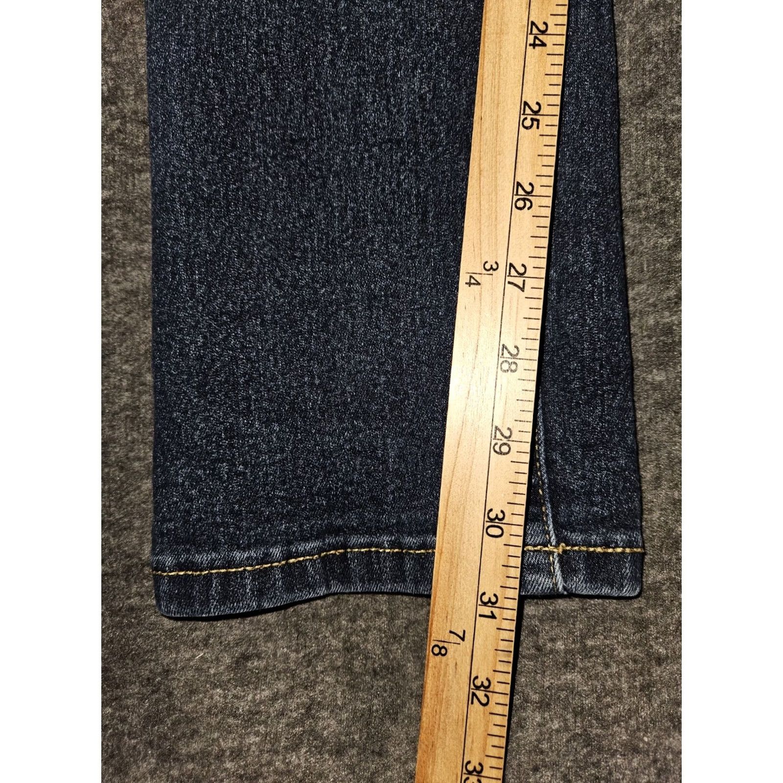 Lucky Brand Lucky Brand Advanced Skinny Jeans Women's 20 Blue Denim Stretch Adjustable Waist Regular Inseam 31" Logo Size 42" / US 20 - 6 Thumbnail
