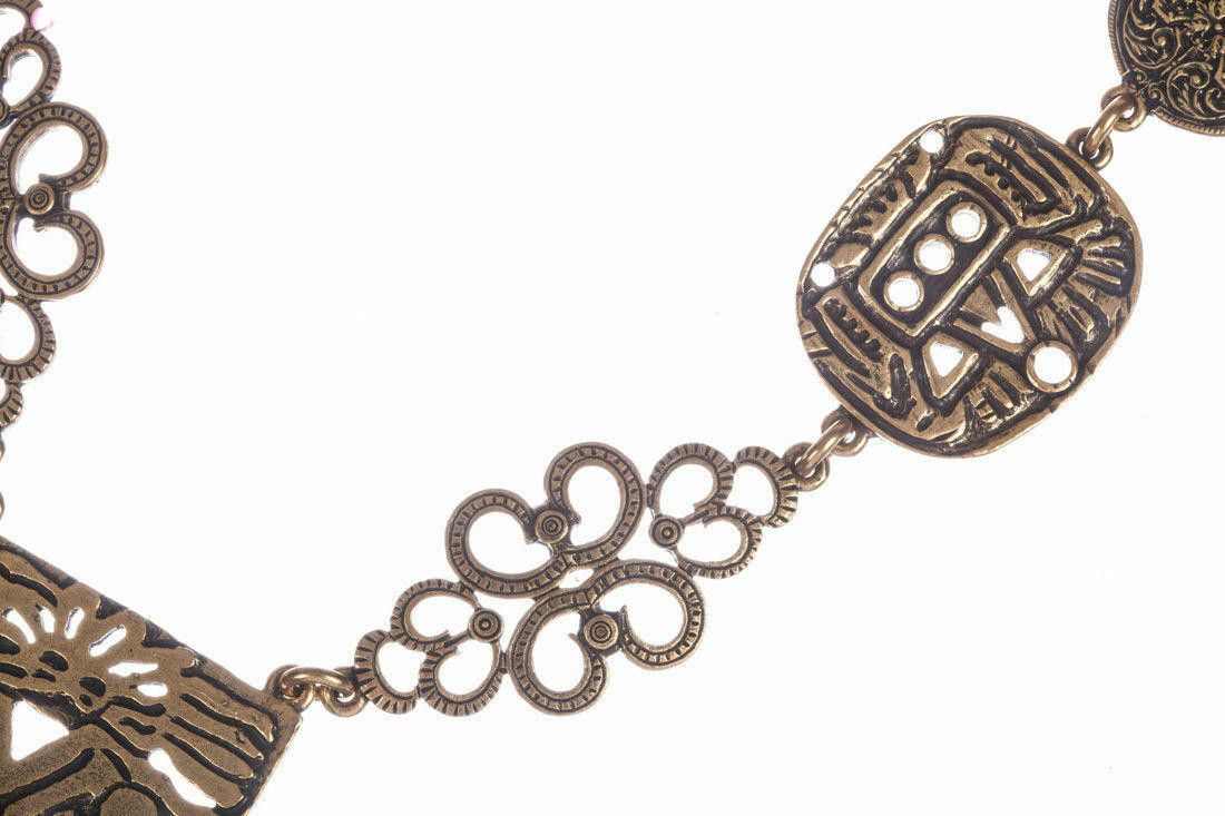Oscar De La Renta Oscar De La Renta African Inspired Tribal Tassel Necklace Size ONE SIZE - 4 Thumbnail