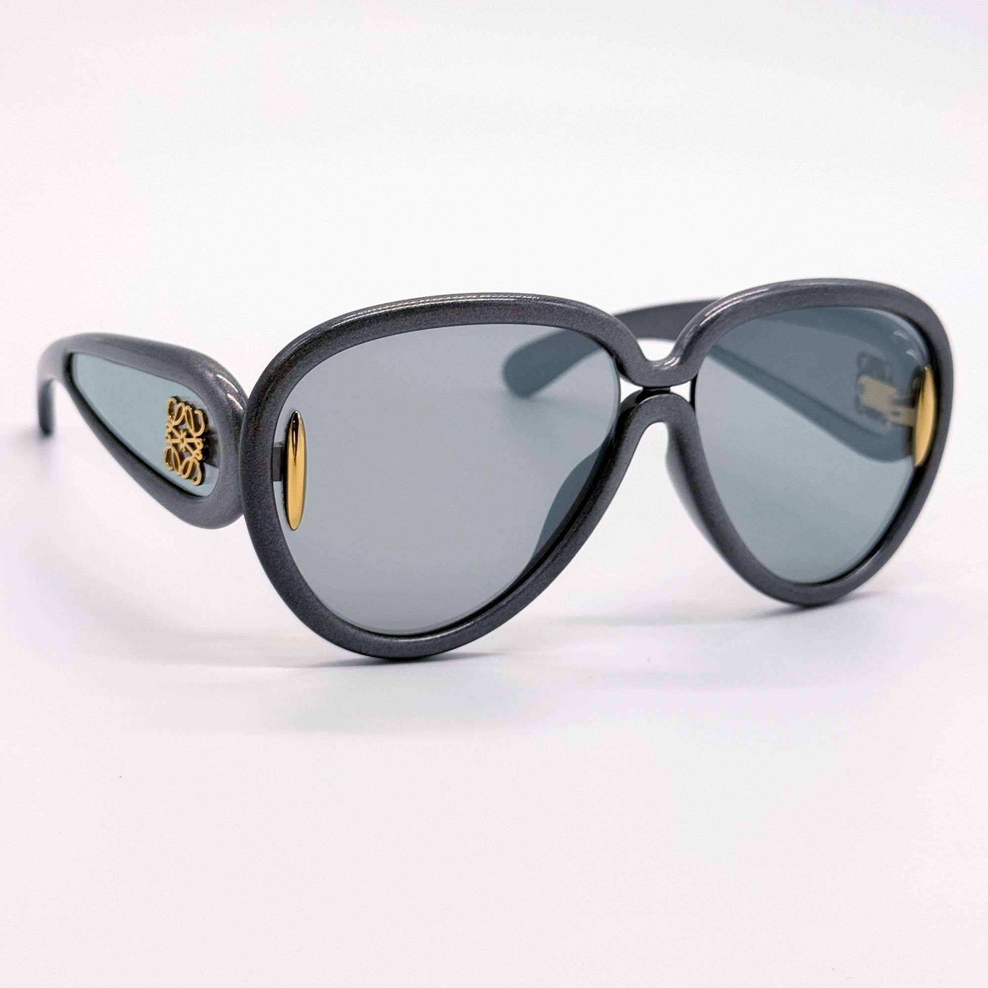 Loewe NEW LOEWE SUNGLASSES LW40132I 05X GRAY/BLUE UNISEX EYEWEAR Size ONE SIZE - 4 Thumbnail