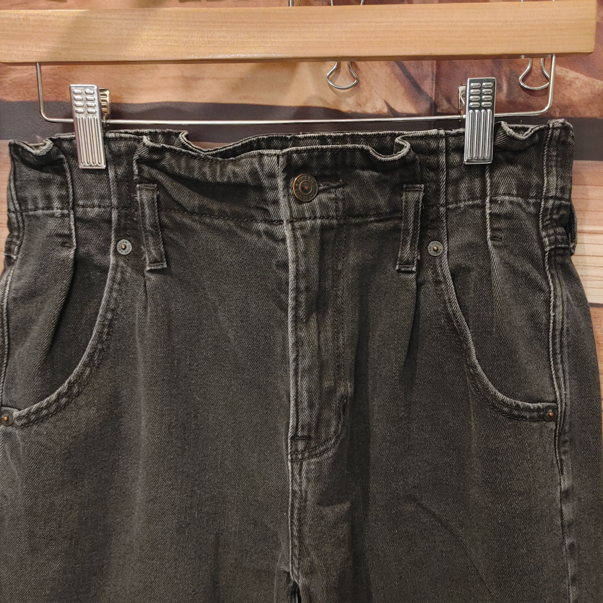 Other American Eagle Outfitters Women's Relaxed Fit Black Denim M Size 26" / US 2 / IT 38 - 2 Thumbnail