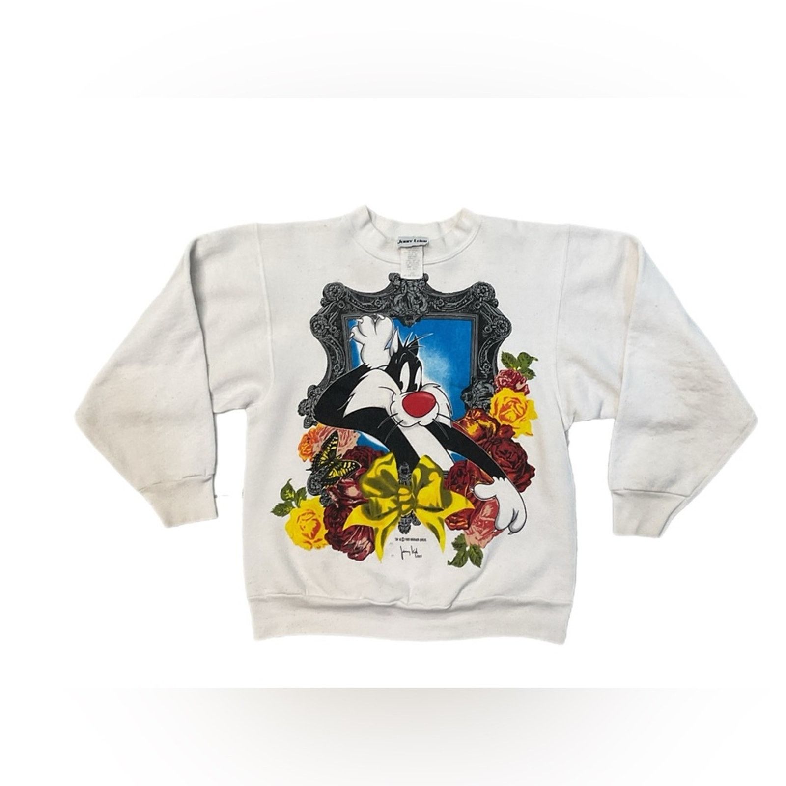 Vintage 2003 Jerry Leigh "Looney Tunes" Sweatshirt Size US S / EU 44-46 / 1 - 1 Thumbnail