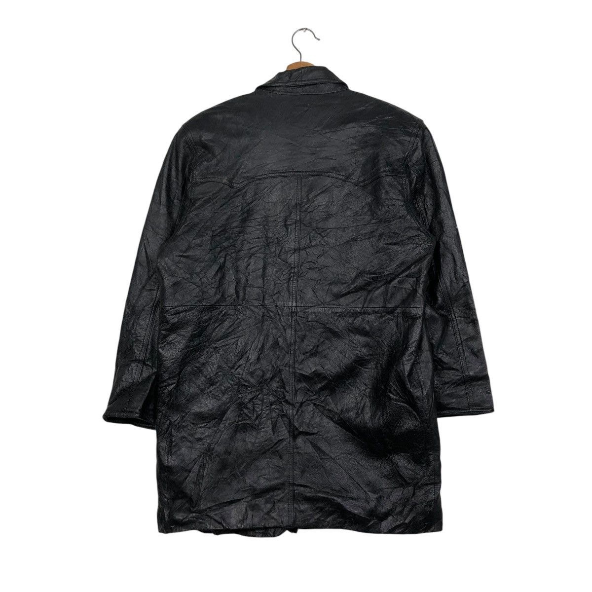 Japanese Brand 🔥VINTAGE BIKER LEATHER JACKET UNKNOWN BRAND ISSEY MIYAKE Size US M / EU 48-50 / 2 - 10 Thumbnail