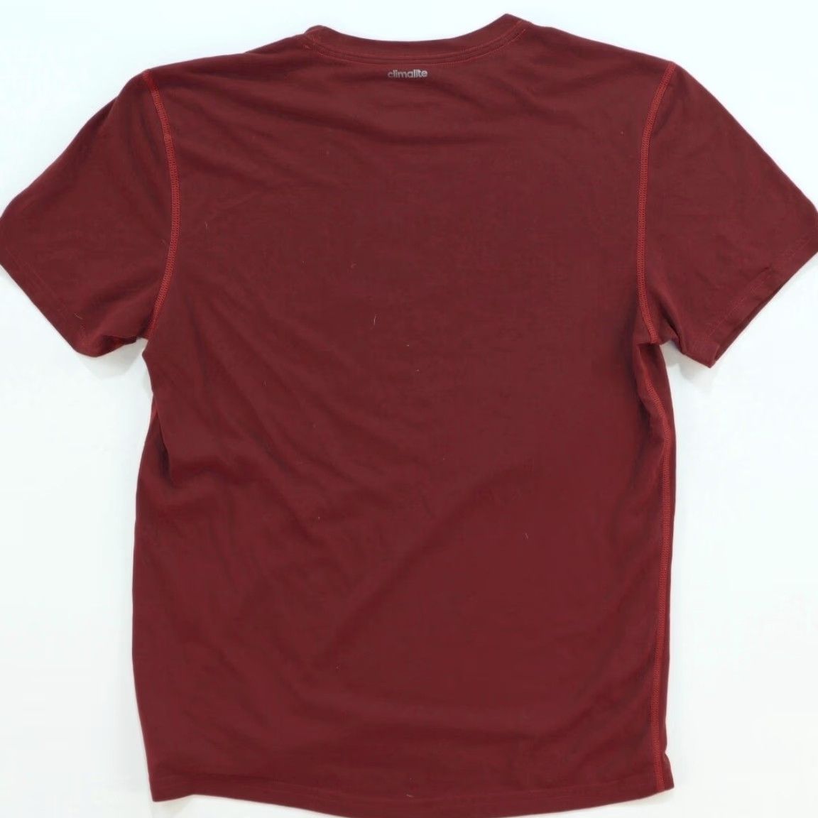 Adidas Adidas Wavy Logo Graphic T-Shirt Maroon Men's M Size US M / EU 48-50 / 2 - 3 Thumbnail