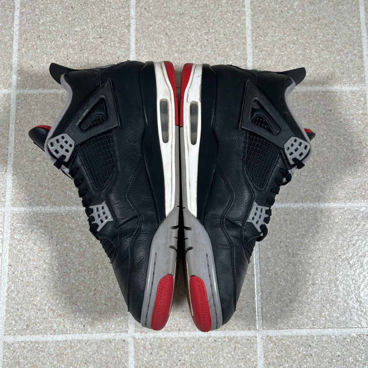 Jordan Brand Jordan Air Jordan 4 Retro Bred Reimagined Black sz 11 Size US 11 / EU 44 - 8 Thumbnail