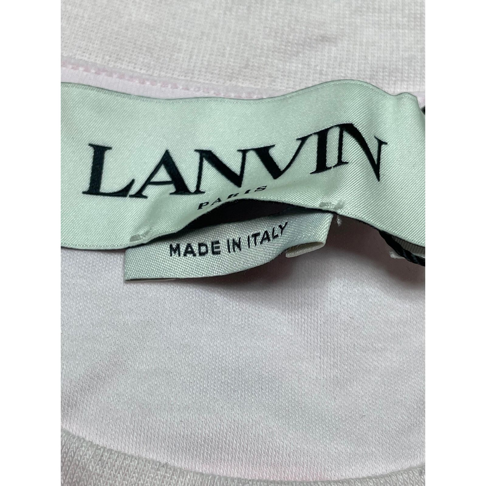 Lanvin Lanvin 'Floral' Pink & Blue Printed Tee Size US XS / EU 42 / 0 - 3 Thumbnail