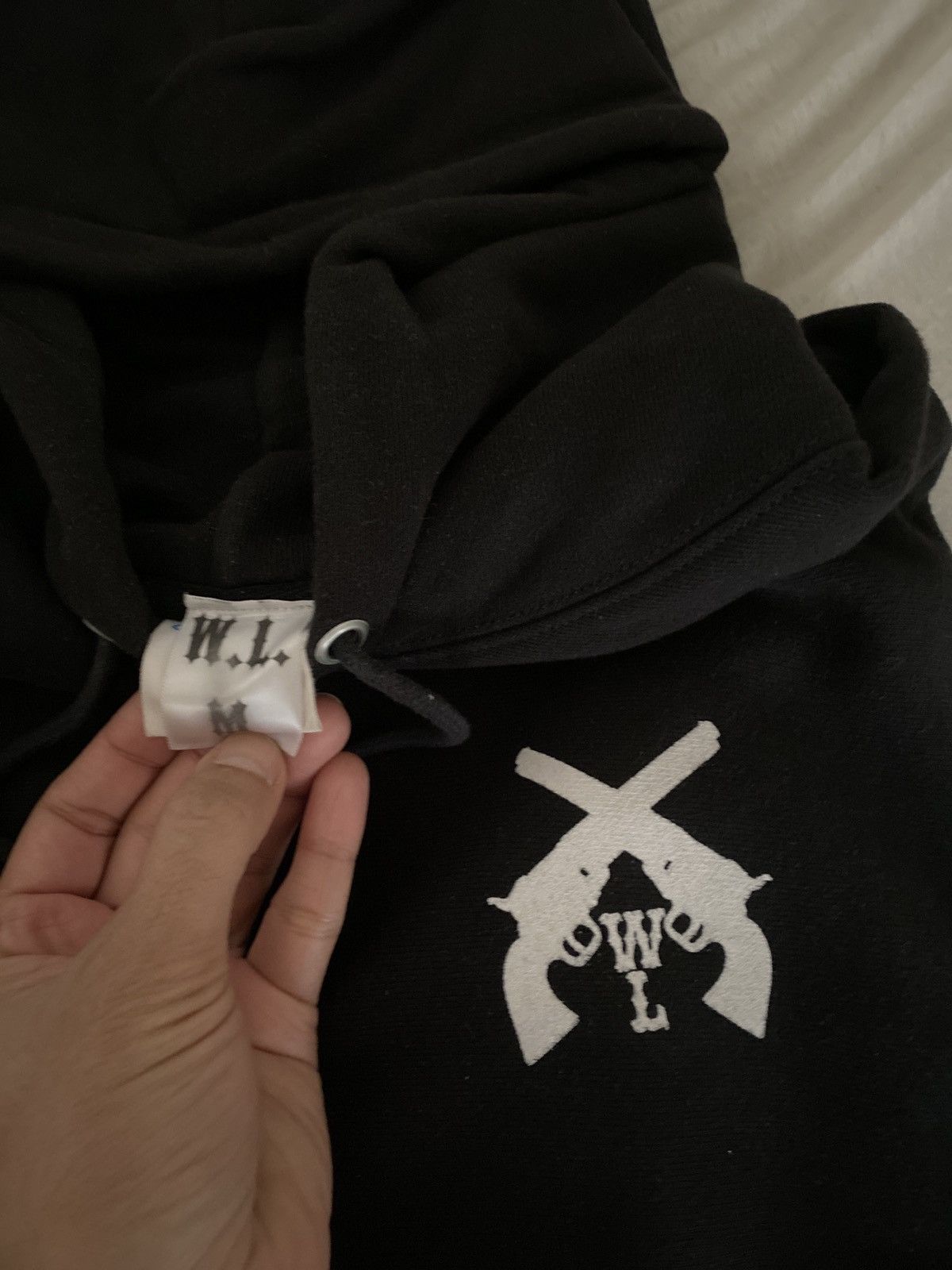 Warren Lotas Warren Lotas “Beware of a Man With No Name” Hoodie in Black Size US M / EU 48-50 / 2 - 10 Thumbnail