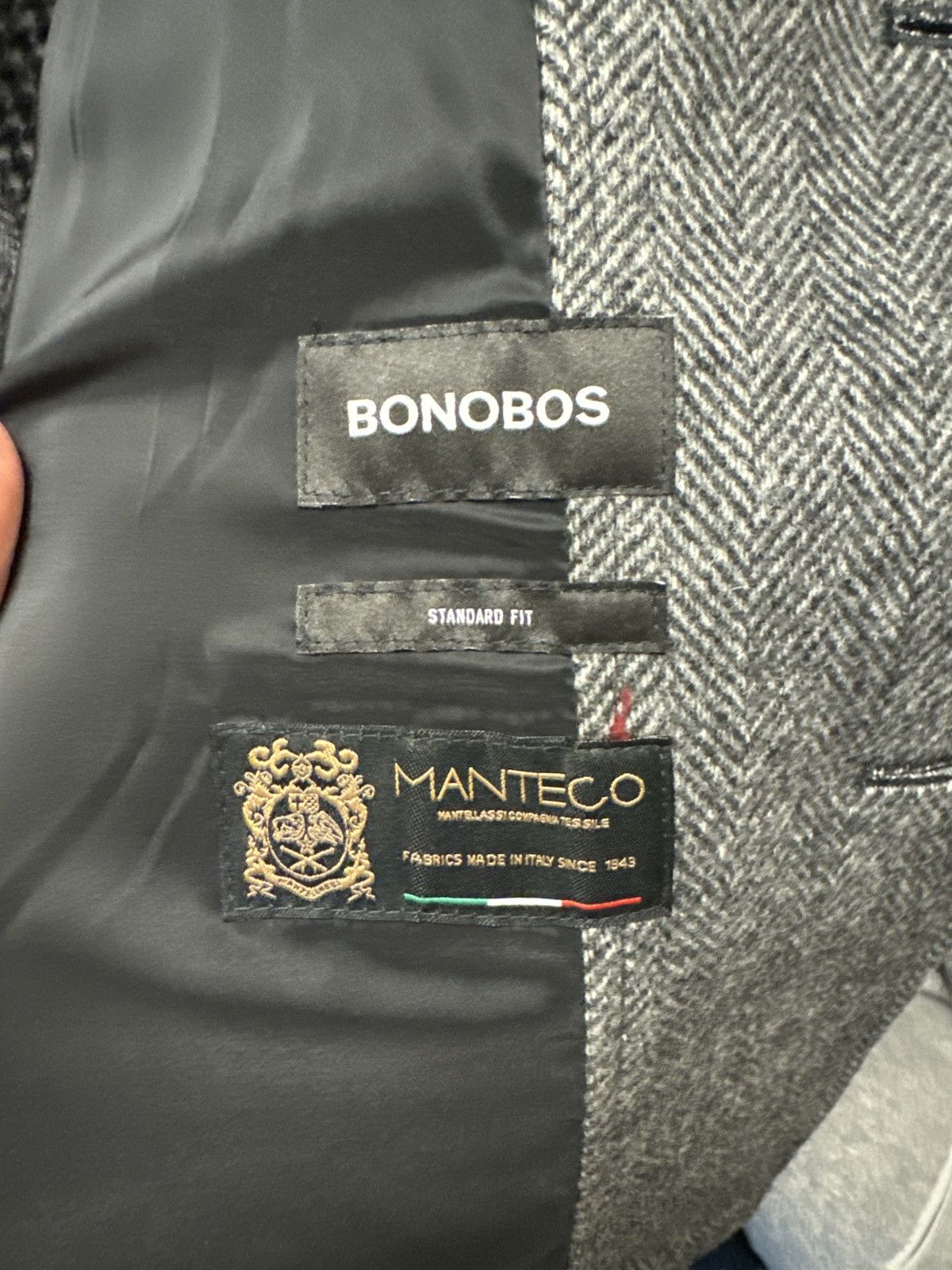 Bonobos Bonobos Grey Wool Car Coat Size US L / EU 52-54 / 3 - 4 Thumbnail