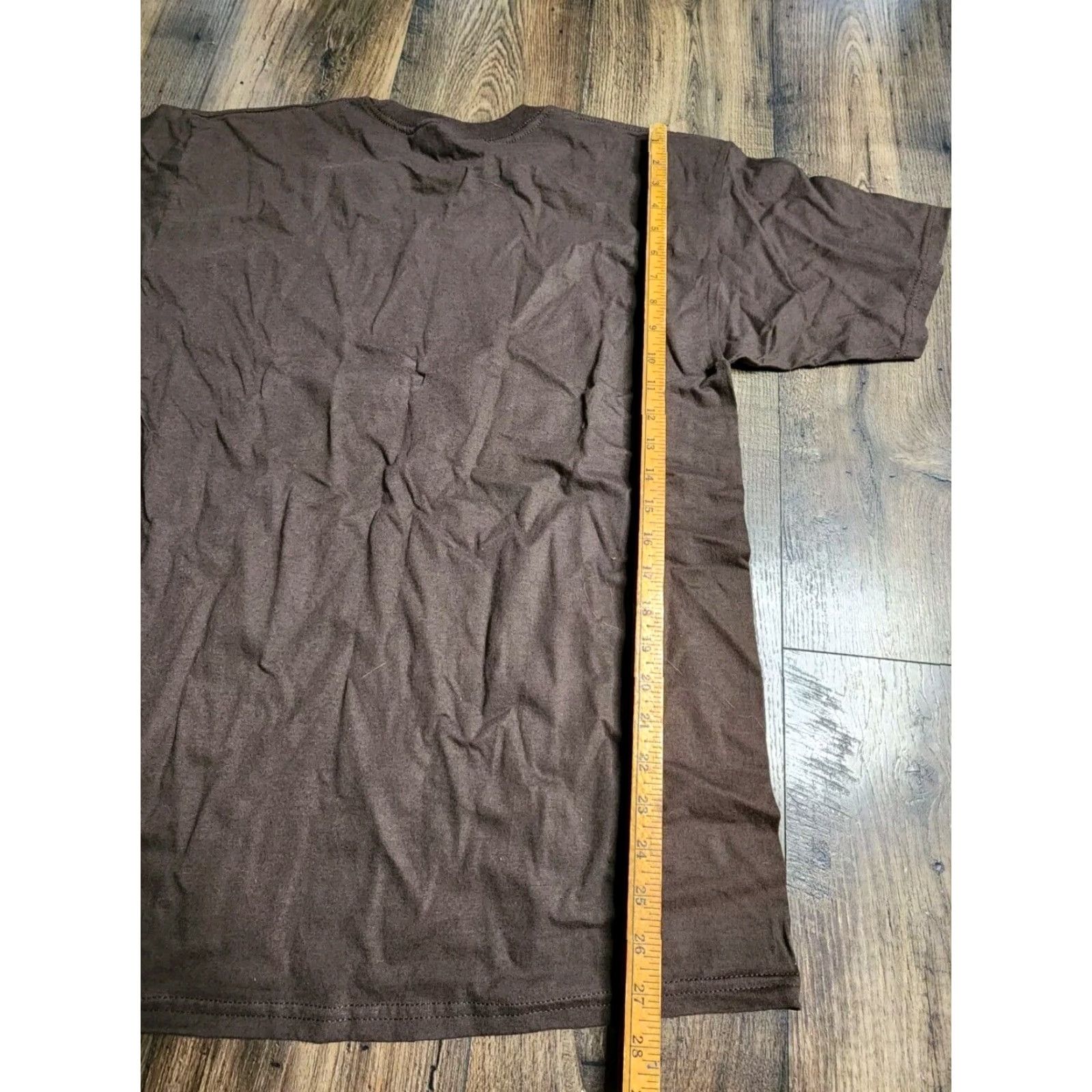 Vintage Universal Studios Hollywood Jurassic Park Graphic Print T Shirt Mens Large Brown Size US L / EU 52-54 / 3 - 2 Thumbnail