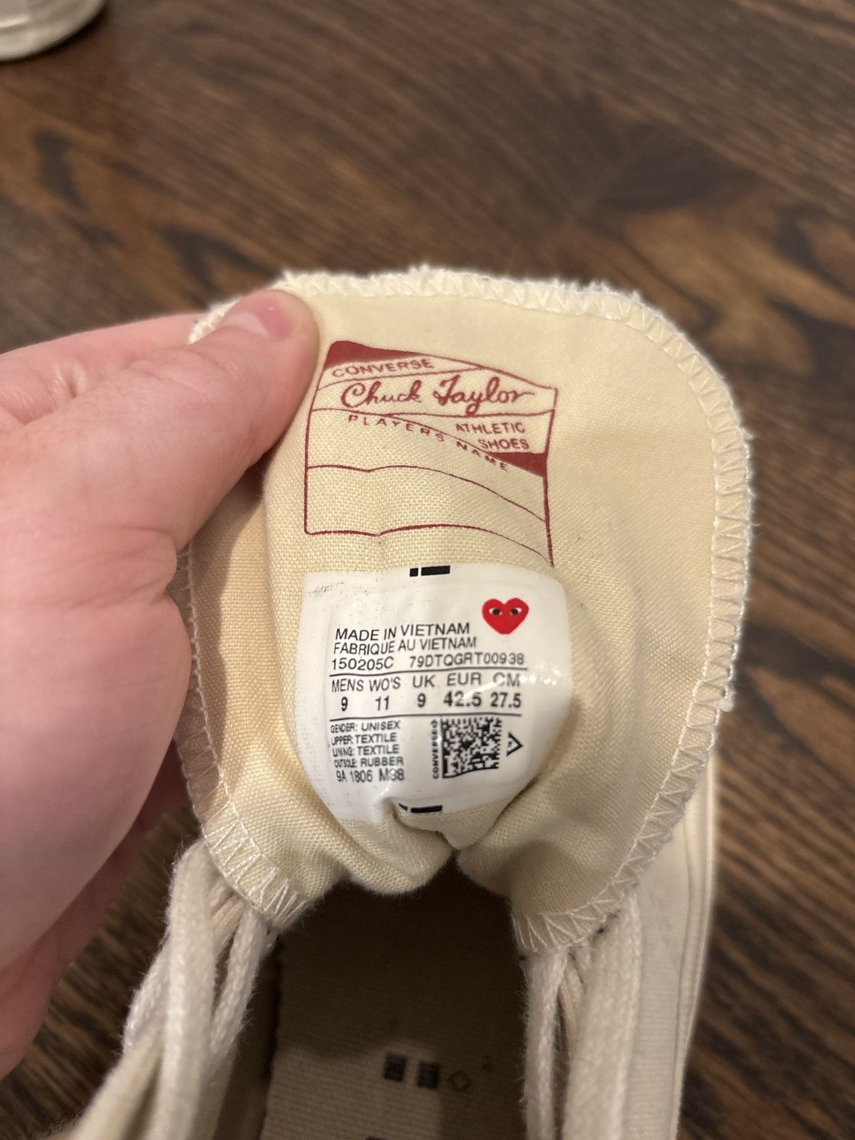 Comme des Garcons × Converse CDG X Converse Hi-top Sneakers Size US 9 / EU 42 - 6 Thumbnail