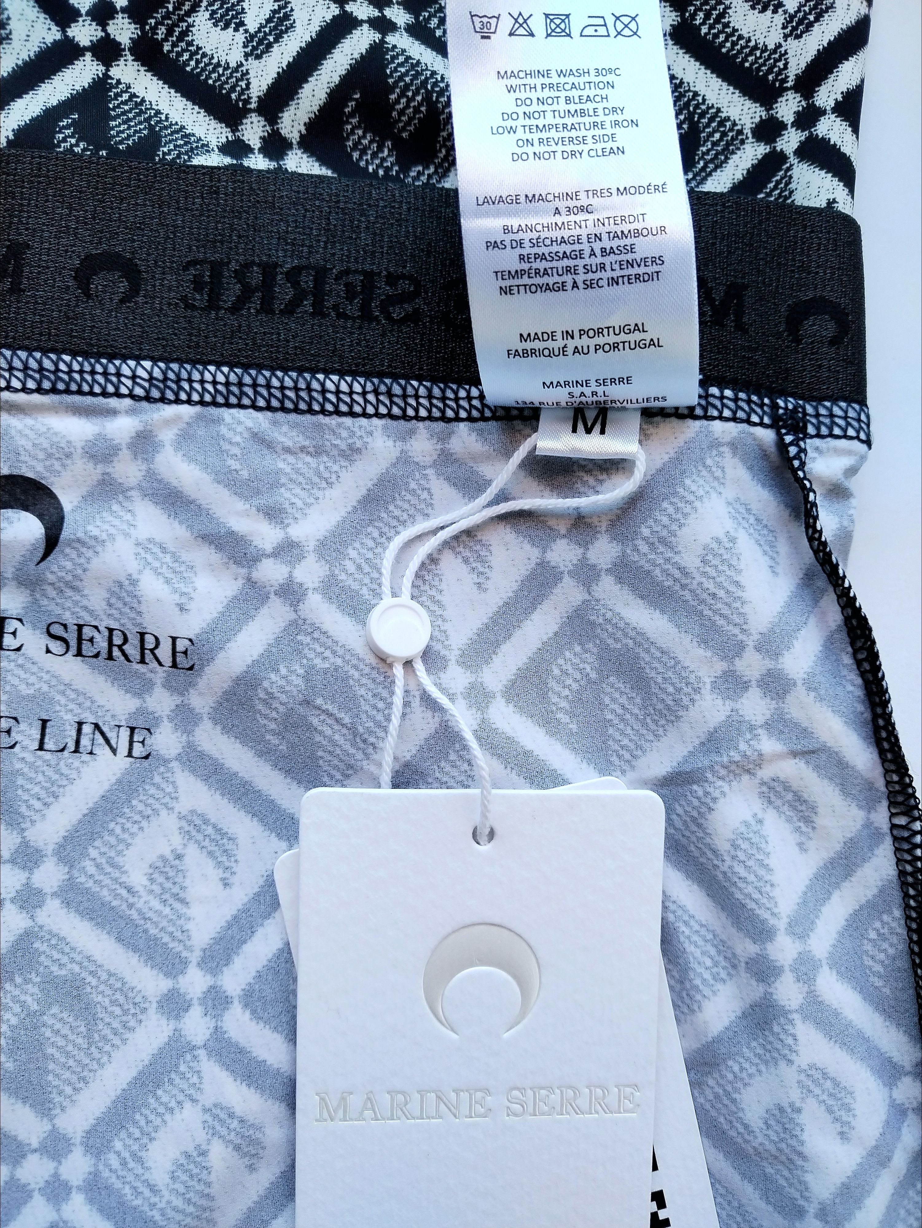 Marine Serre Crescent moon diamond jacquard print leggings Size 28" / US 6 / IT 42 - 10 Thumbnail