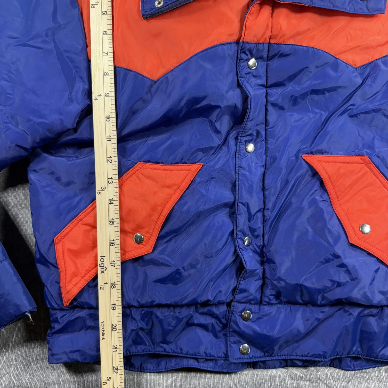 Other Beconta Jacket Men's L Blue Red Puffer Vintage Size US L / EU 52-54 / 3 - 3 Thumbnail
