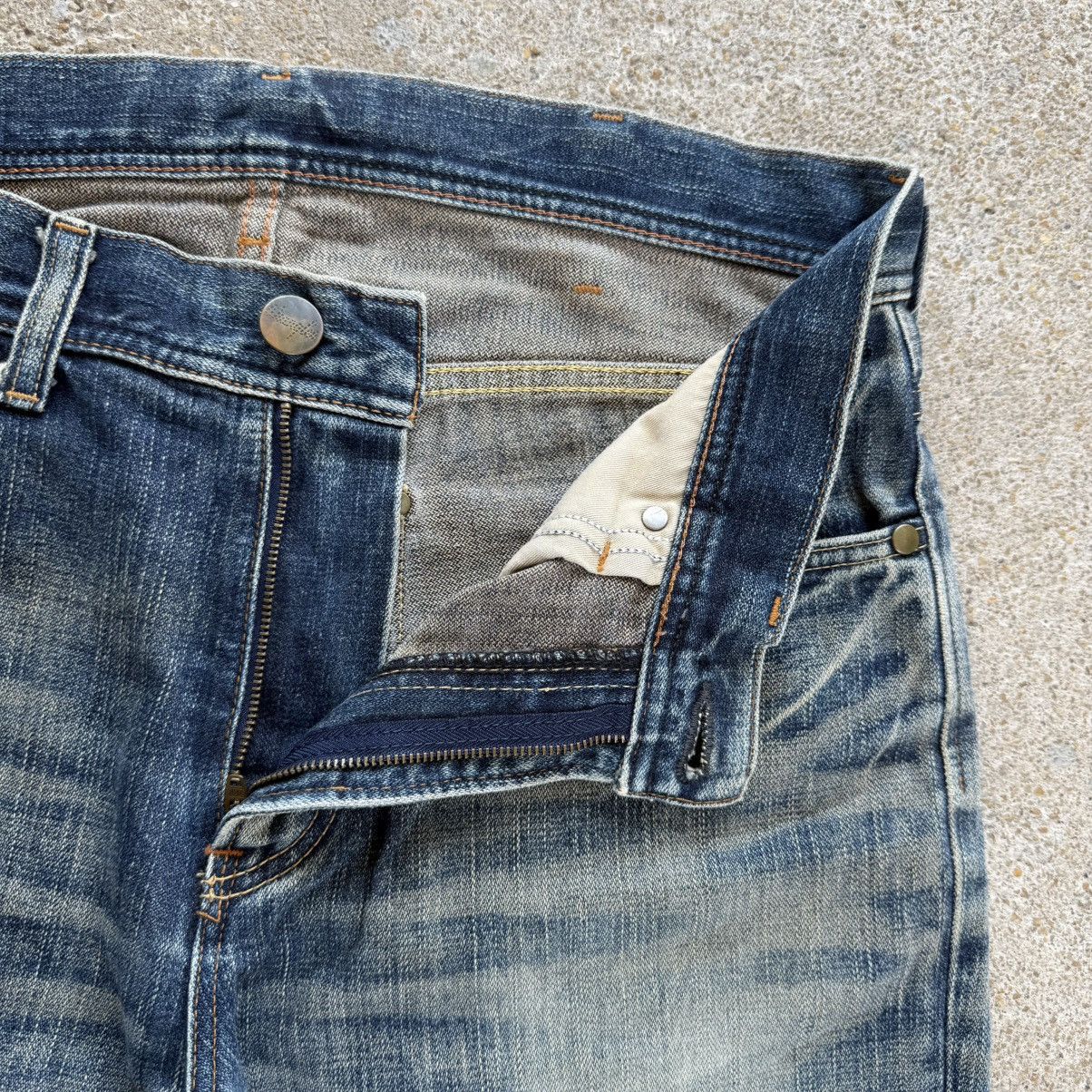 Wrangler VINTAGE WRANGLER FADED JEAN DENIM PANTS Size US 35 - 4 Thumbnail