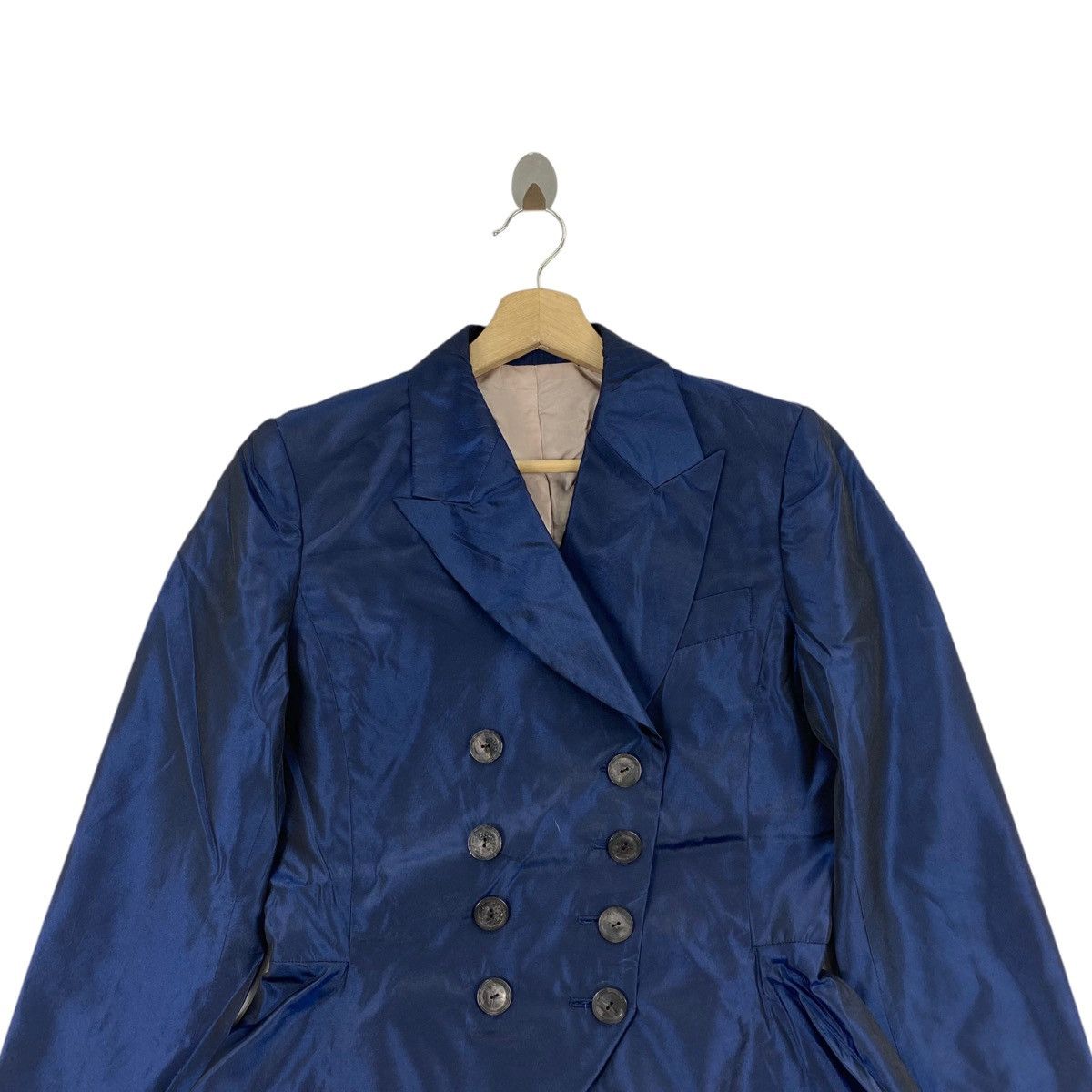Jean Paul Gaultier Vintage JEAN PAUL GAULTIER Classique Blue Short Blazer Coat Size S / US 4 / IT 40 - 2 Thumbnail