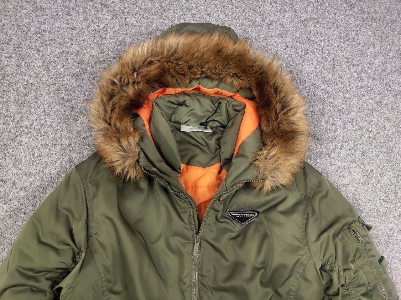 If Six Was Nine Vtg Fur Jacket if six was nine Style le grande bleu Bomber Size US S / EU 44-46 / 1 - 3 Thumbnail