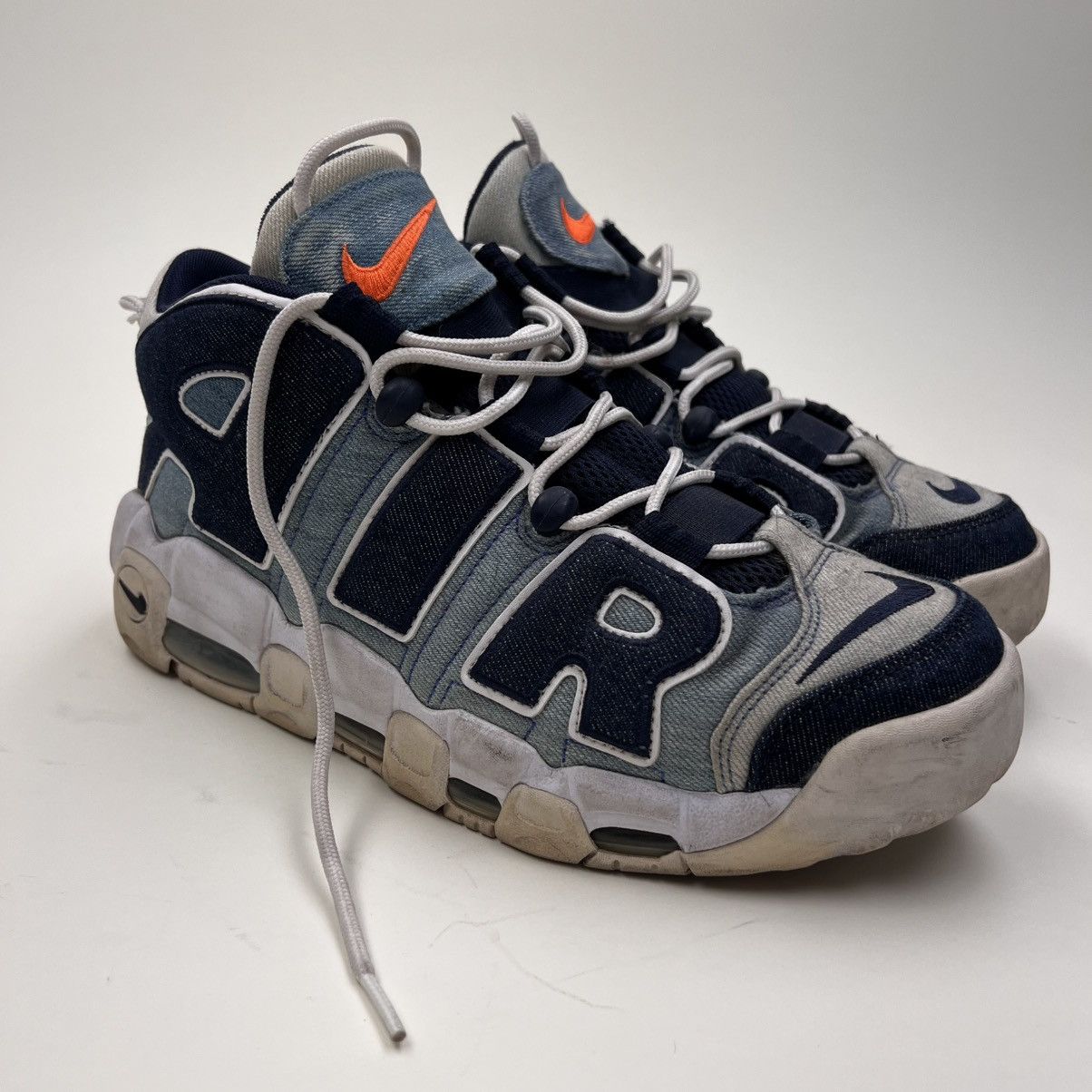 Nike Air More Uptempo 96 Denim Size US 9.5 / EU 42-43 - 2 Thumbnail