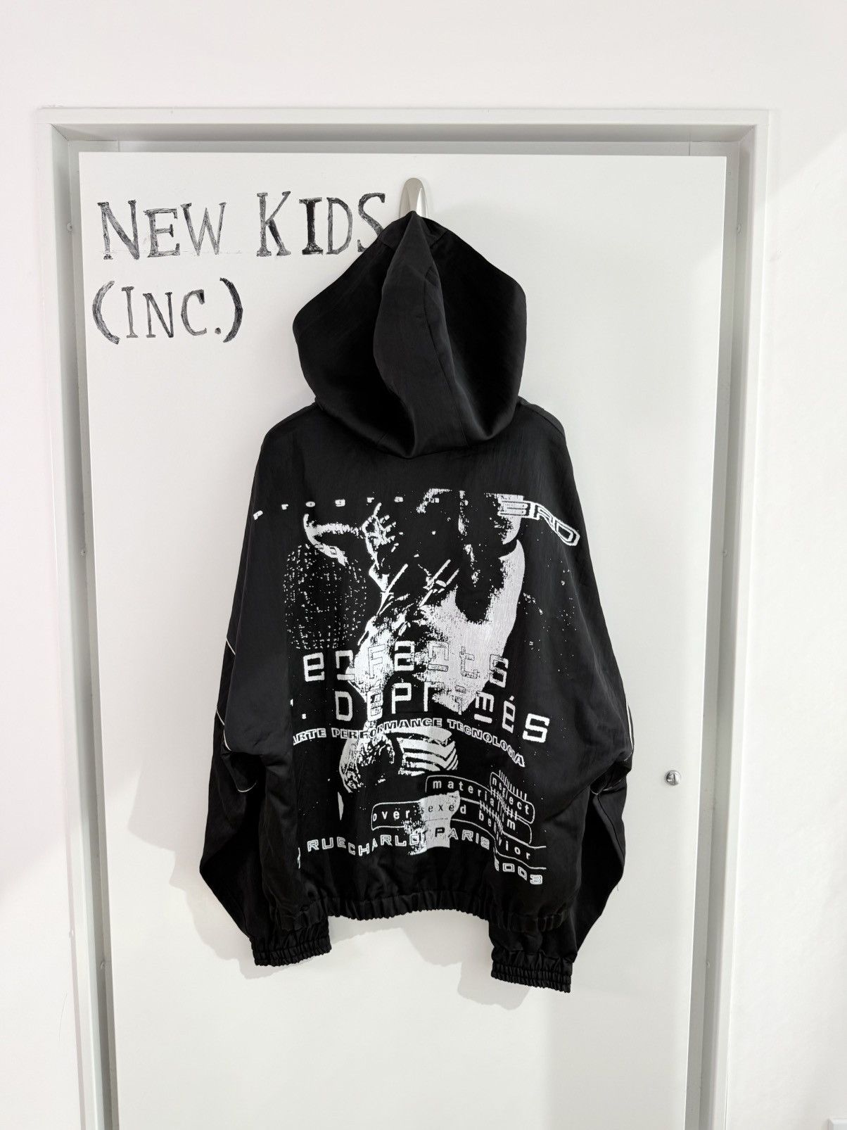 Enfants Riches Deprimes Tracker Nylon Quarter Zip Hoodie