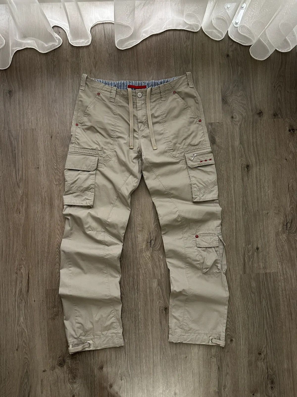 Vintage Bogner Cargo Fire Ice Beige Pants