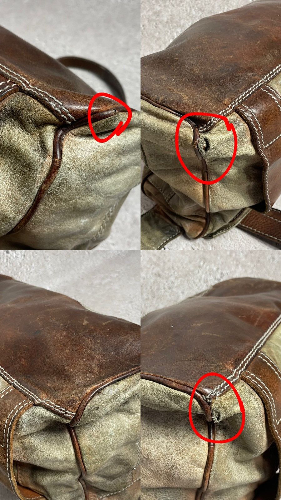 numero 10 Archive Numero 10 Avantgarde 100% Leather Hand Bag Size ONE SIZE - 9 Thumbnail