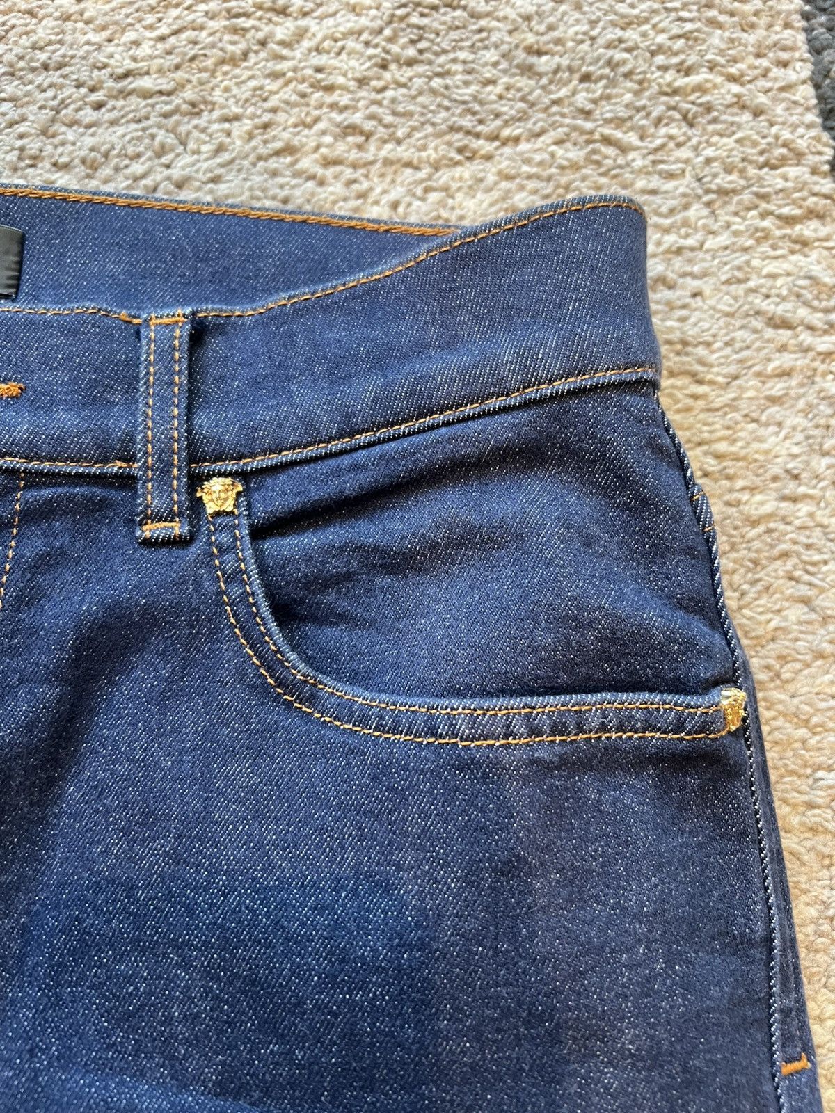 Versace Versace Mens Jeans Blue Wash Taylor Fit Size US 31 - 7 Thumbnail