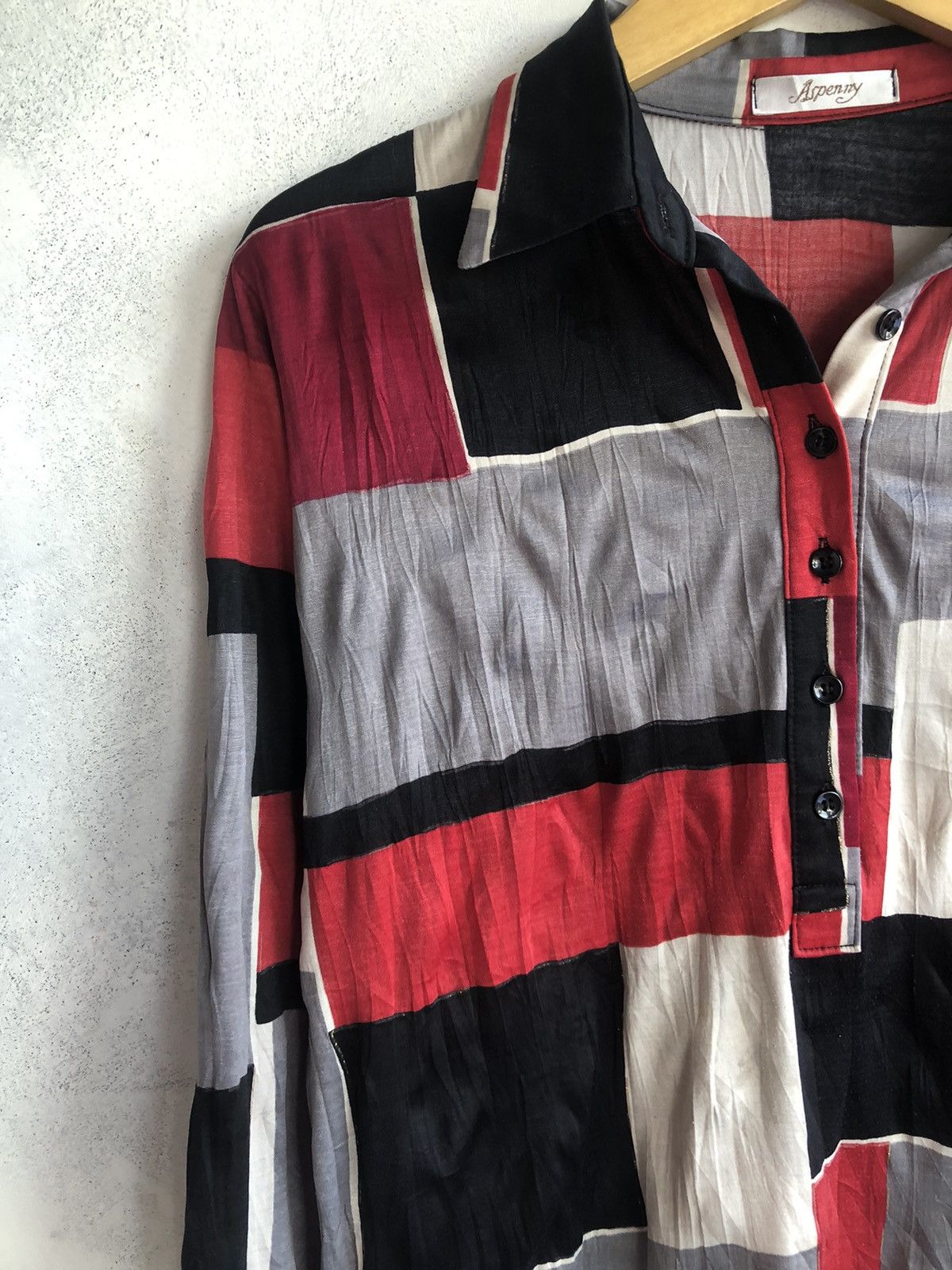 Yohji Yamamoto Multi Button Shirt Aspenny Issey Style Size US M / EU 48-50 / 2 - 5 Thumbnail