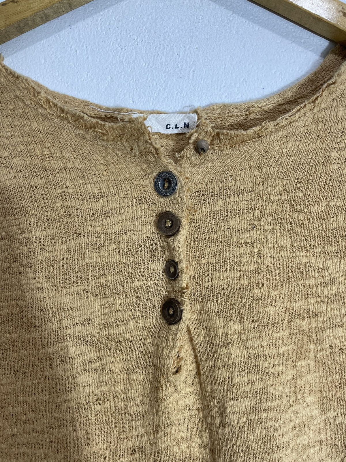 If Six Was Nine Japanese Half Button Longsleeve distressed style Size M / US 6-8 / IT 42-44 - 3 Thumbnail