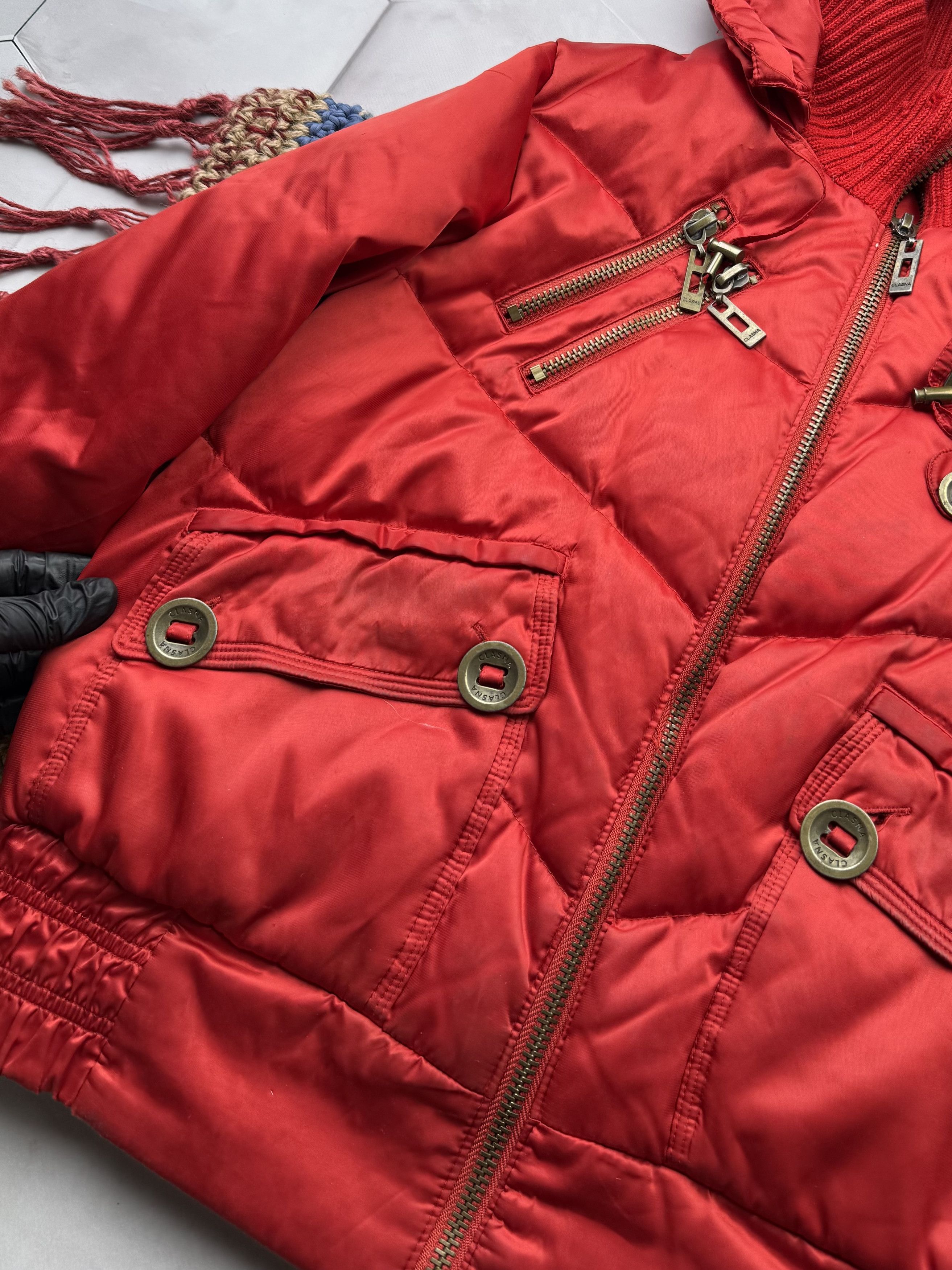 Vintage Vintage Cropped Hooded Jacket With Zippers Size US S / EU 44-46 / 1 - 6 Thumbnail