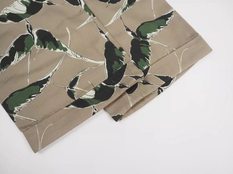 Valentino Valentino size US 48 FW16 Albatross printed khaki pants 25 Size US 32 / EU 48 - 6 Thumbnail