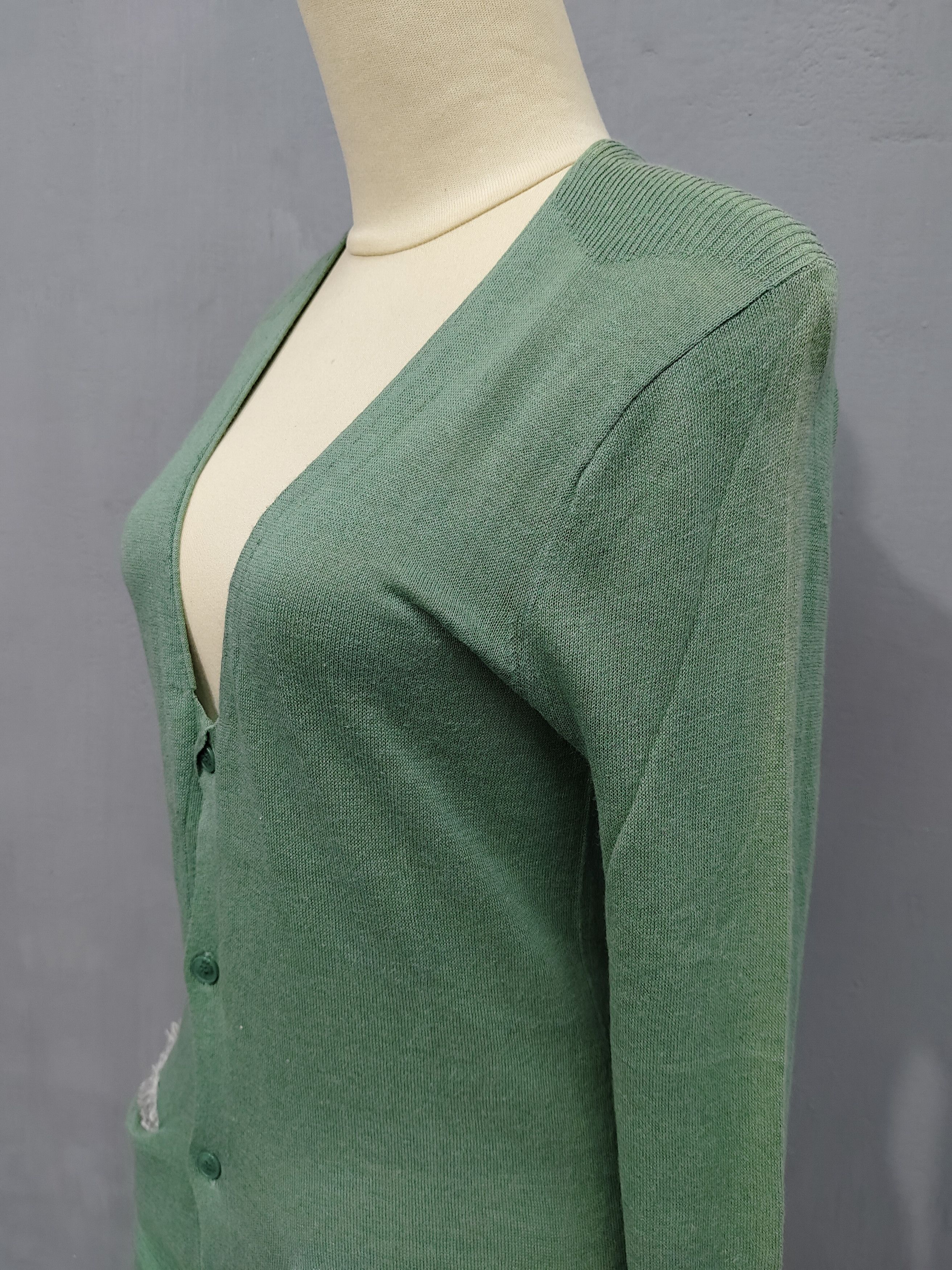 Ne-Net 🇯🇵 Ne-Net 🇯🇵 by Issey Co Doll pocket Knitted Cardigan Size M / US 6-8 / IT 42-44 - 4 Thumbnail