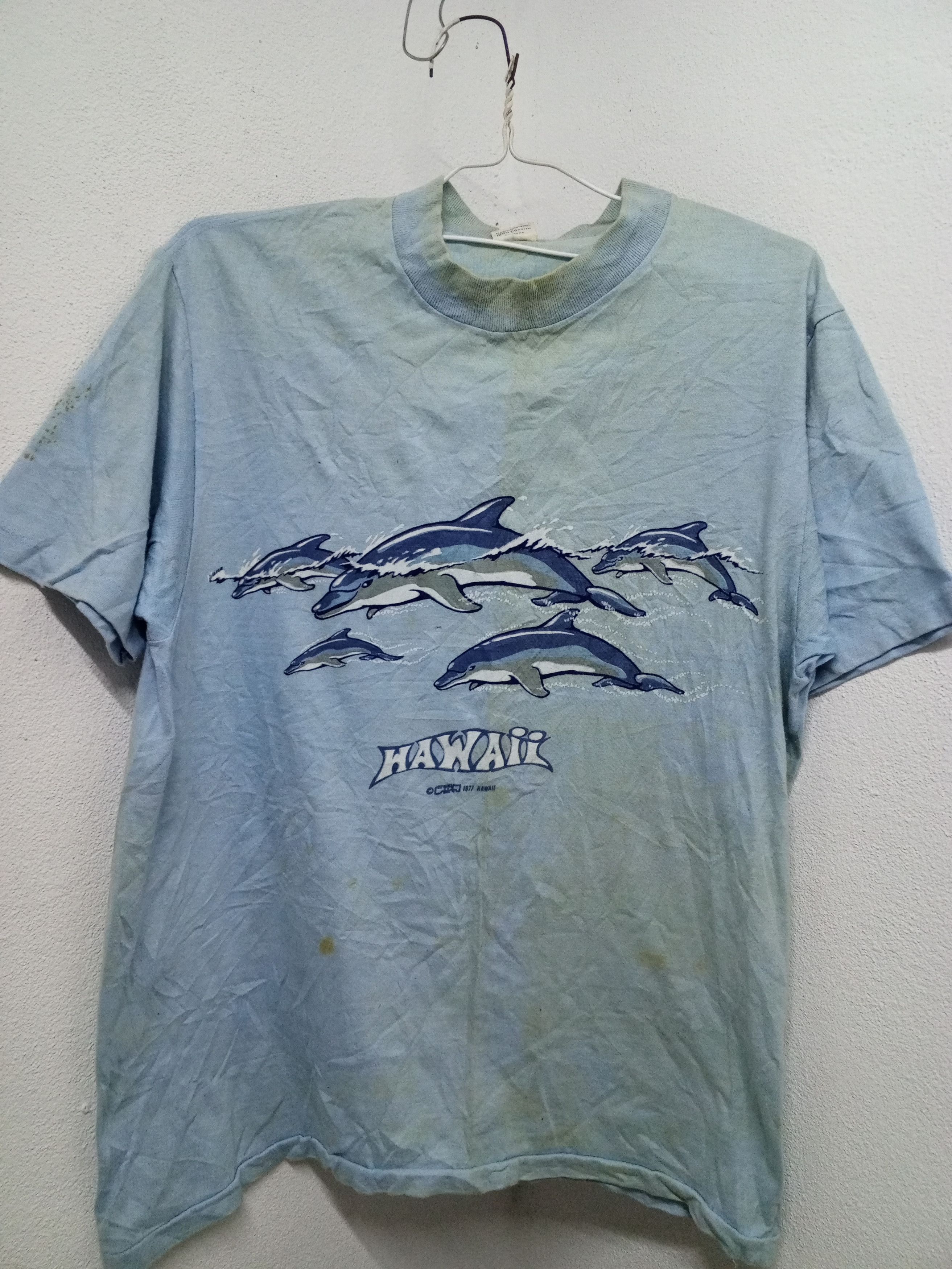 Vintage VTG 7OS HAWAII DOLPIN Size US L / EU 52-54 / 3 - 1 Thumbnail