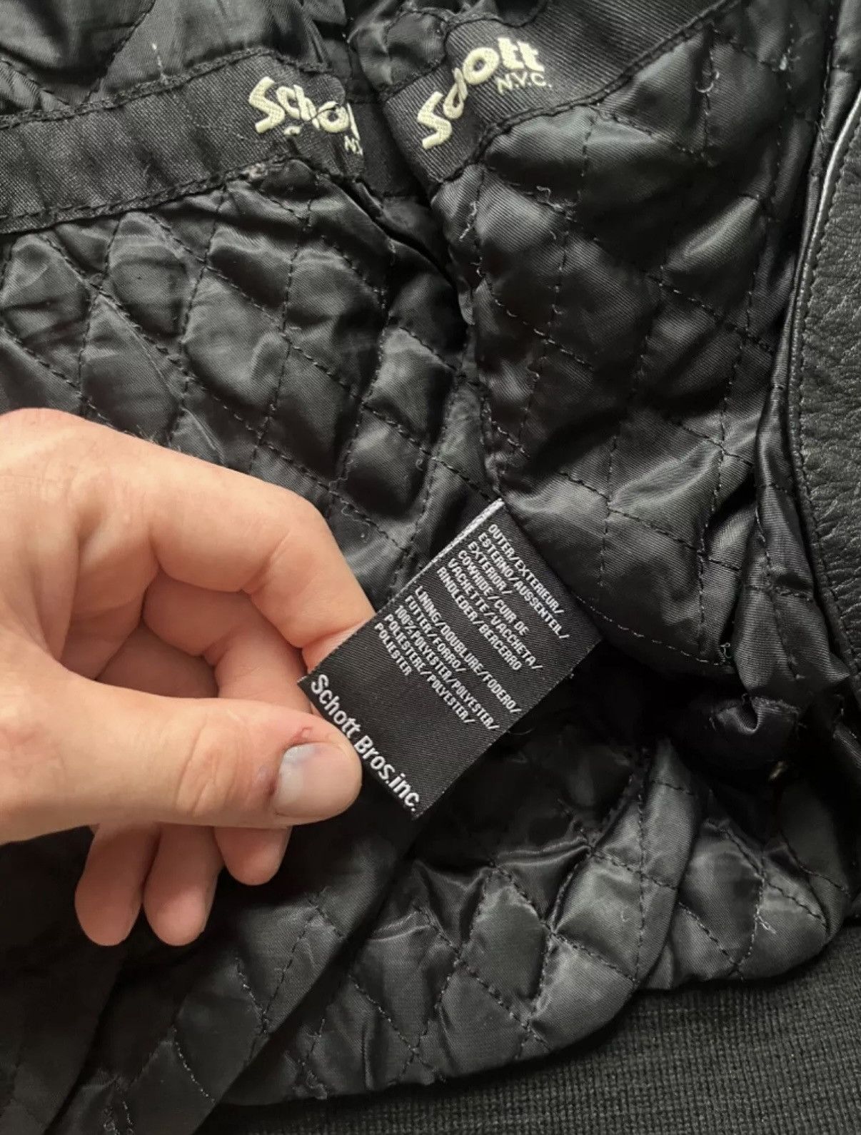Schott × Vintage Schott Leather Jacket Size US XL / EU 56 / 4 - 12 Thumbnail