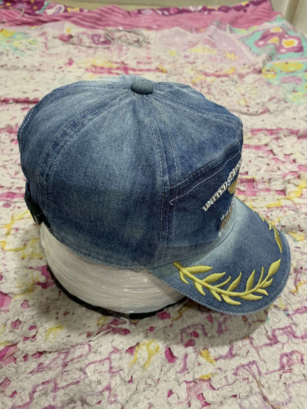 Vintage Denim Baseball Cap United Air Force Academy Faded Size ONE SIZE - 4 Thumbnail