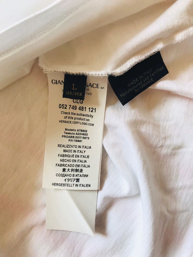 Versace Versace Main line short-sleeved T-shirt Size US L / EU 52-54 / 3 - 7 Thumbnail
