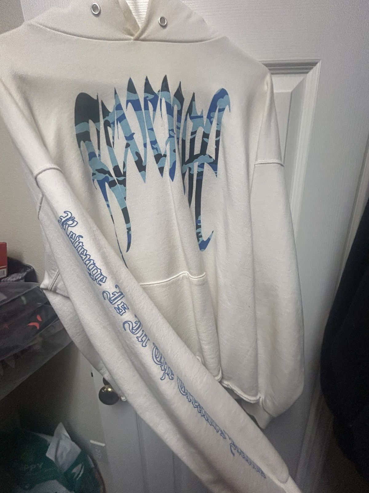 Revenge Revenge Blue Camo Arch Logo Size US L / EU 52-54 / 3 - 2 Thumbnail