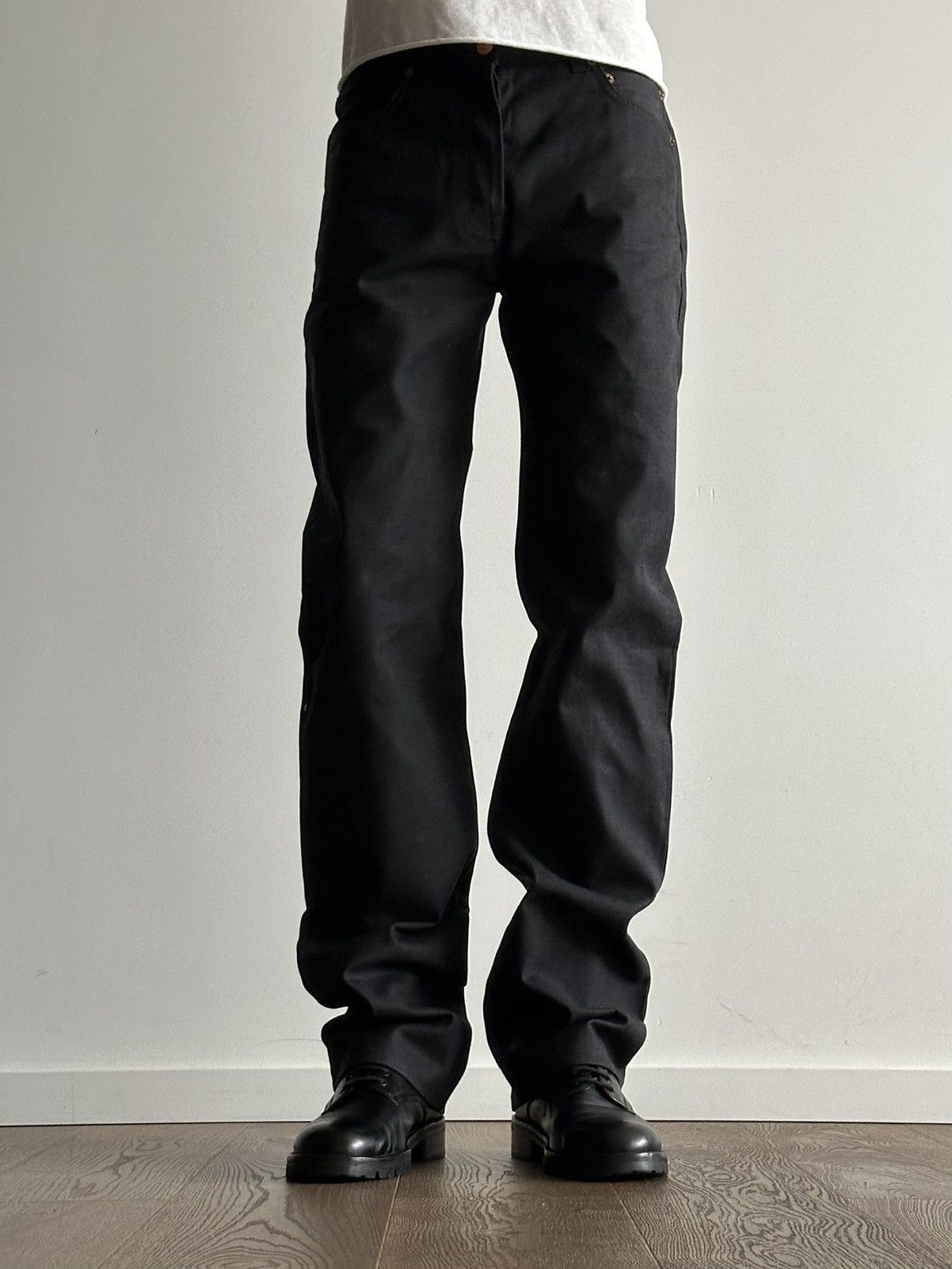 Jil Sander Jil Sander 90’s Heavy Canvas Jeans Size US 30 / EU 46 - 1 Thumbnail