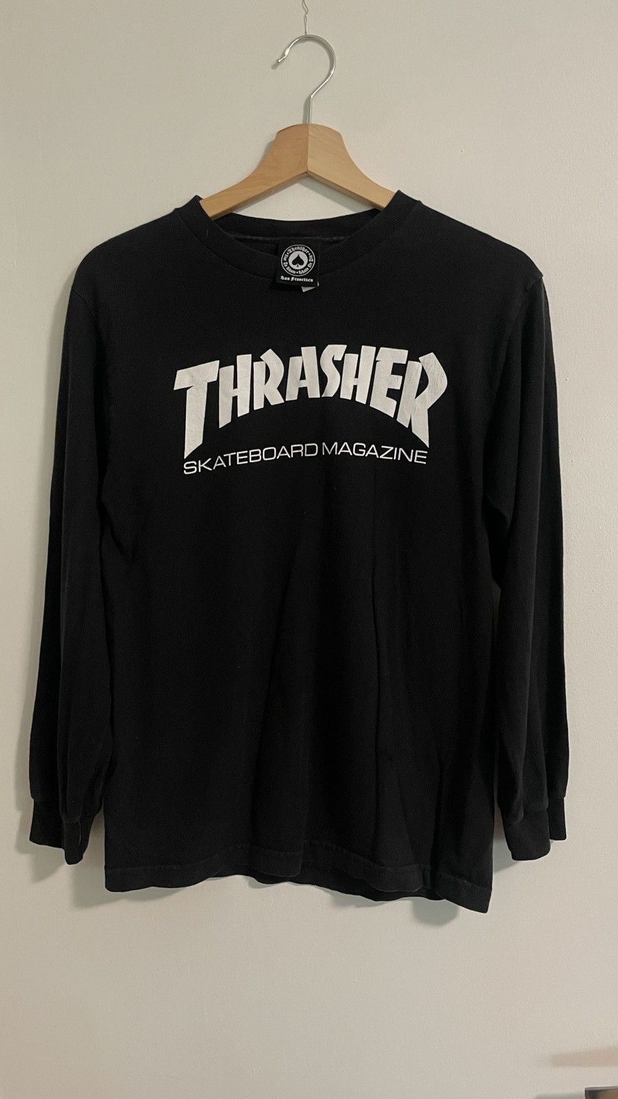 Thrasher Thrasher Magazine Classic Black Long Sleeve Tee Size US XS / EU 42 / 0 - 1 Thumbnail