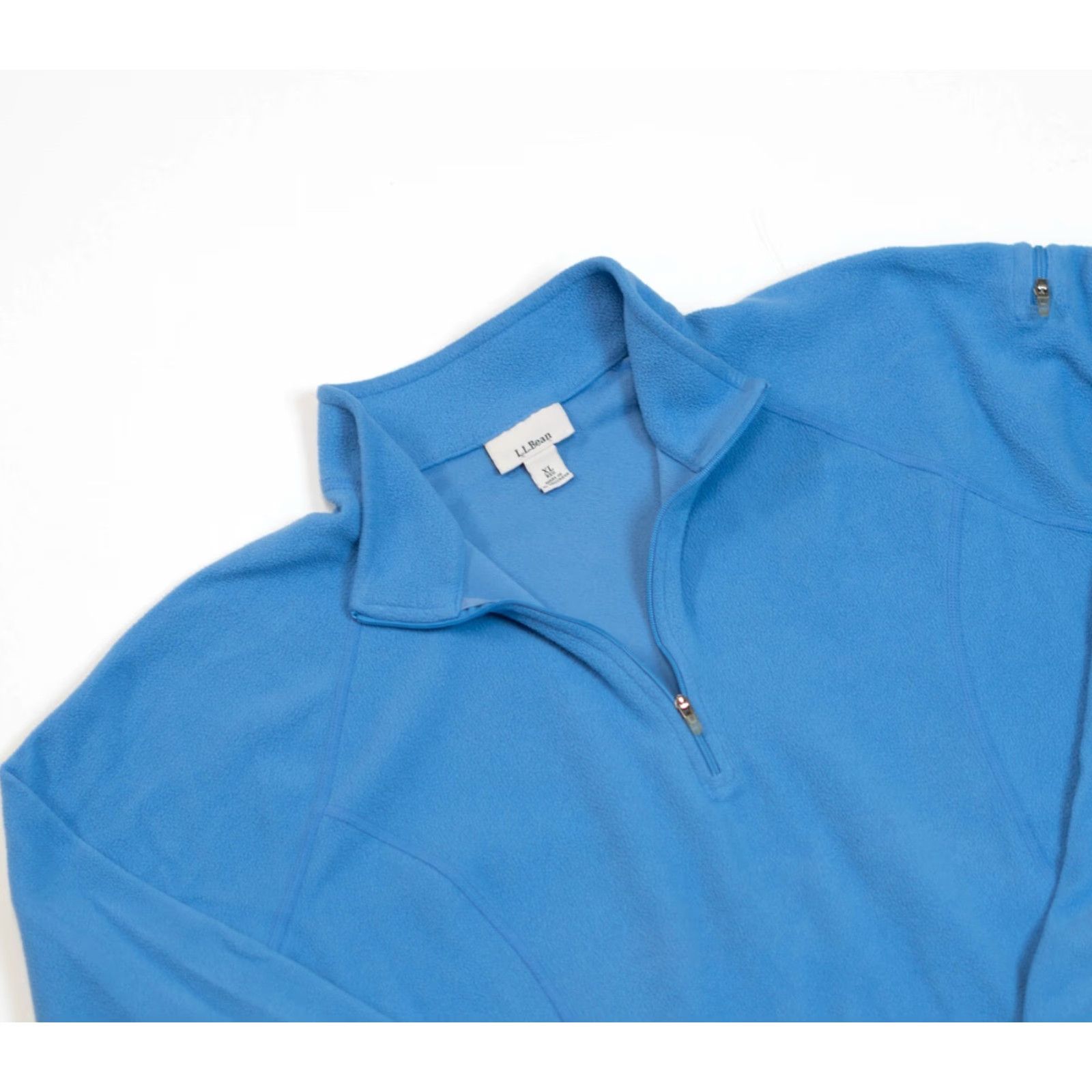 Vintage VINTAGE L.L. Bean Fleece Jacket Womens XL Blue Full Zip Hooded Outdoor Winter Size XL / US 12-14 / IT 48-50 - 3 Thumbnail